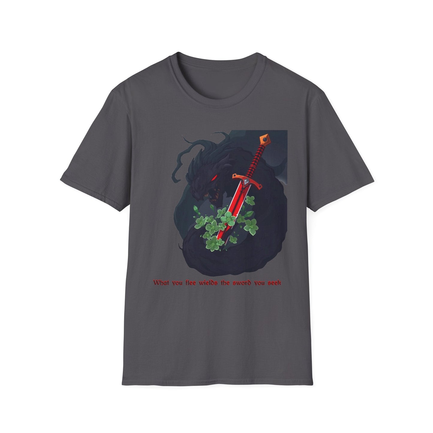 "Flee Nothing — The Power Hides There Tee" Printify