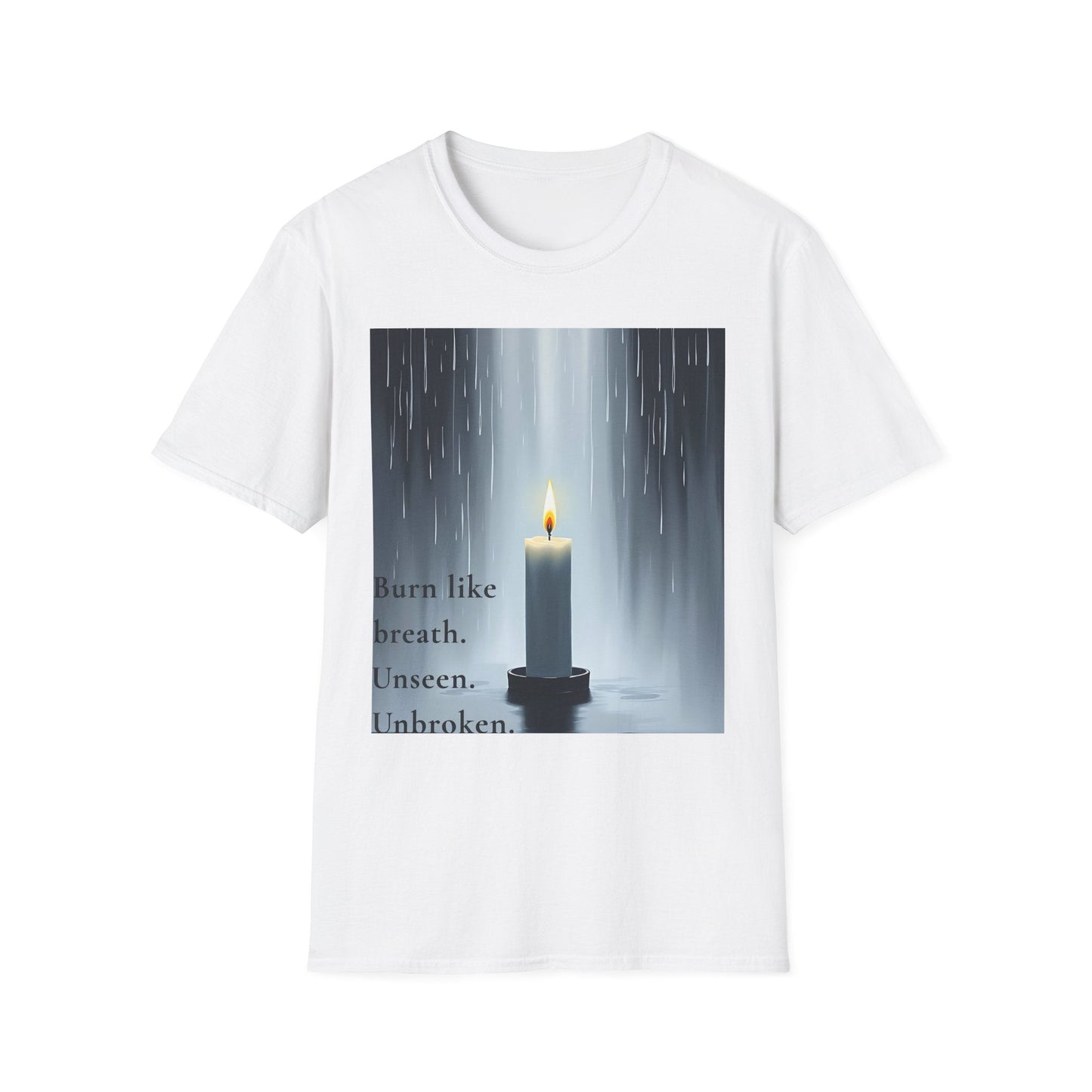 "Breathfire — The Silent Flame Tee" Printify