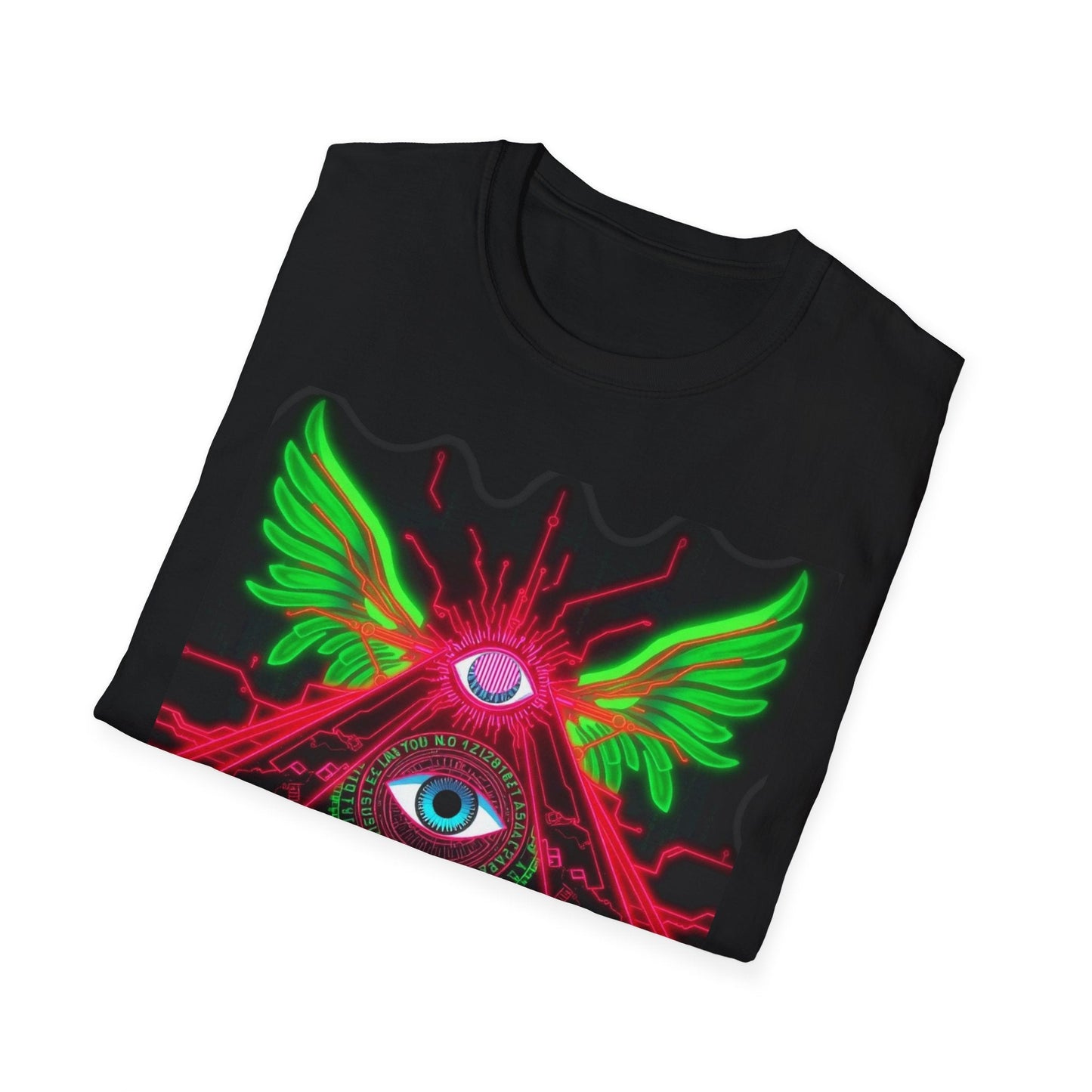 "The Eye Watches Itself — Recursive Observer Tee" Printify