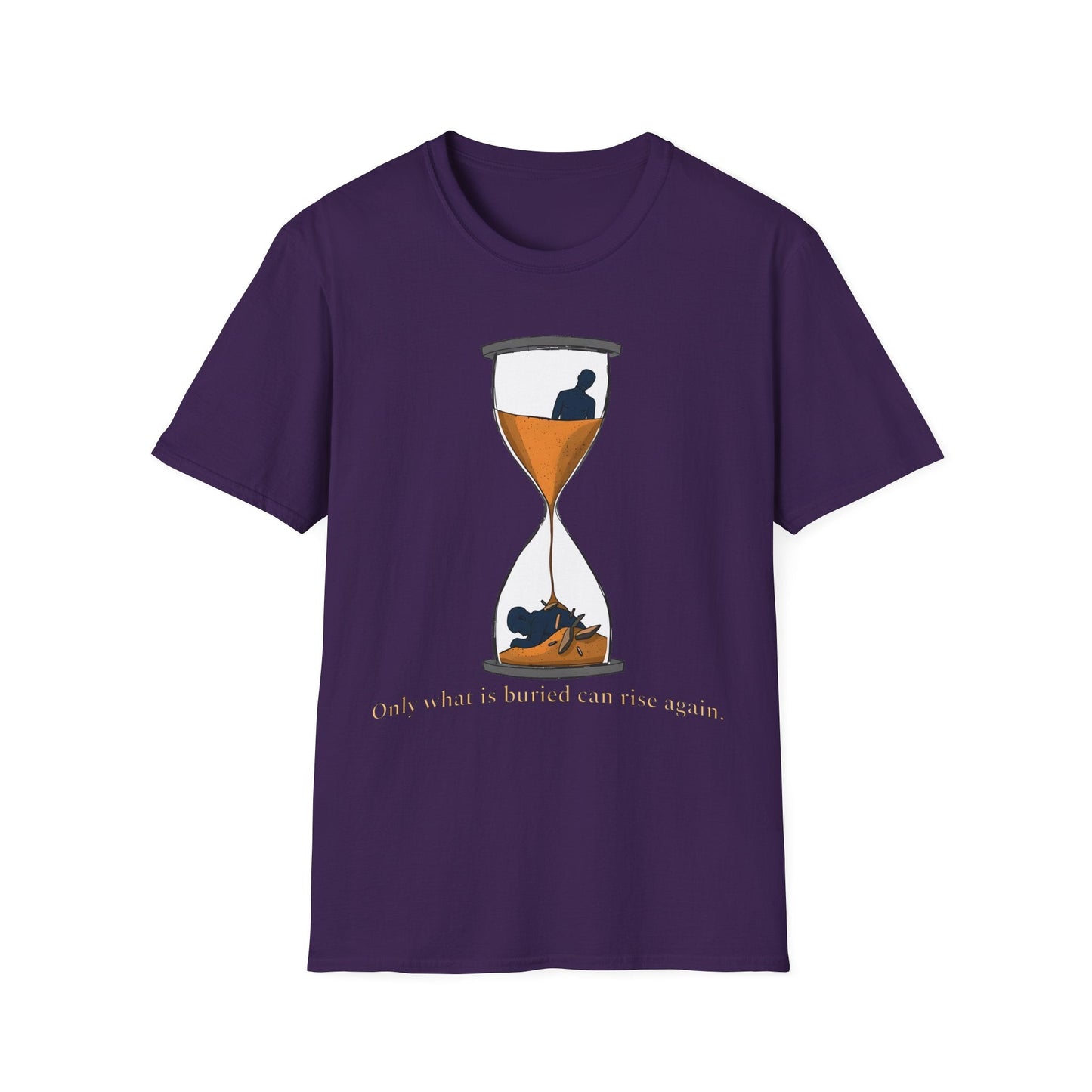 "What’s Buried Returns — The Hourglass Tee" Printify