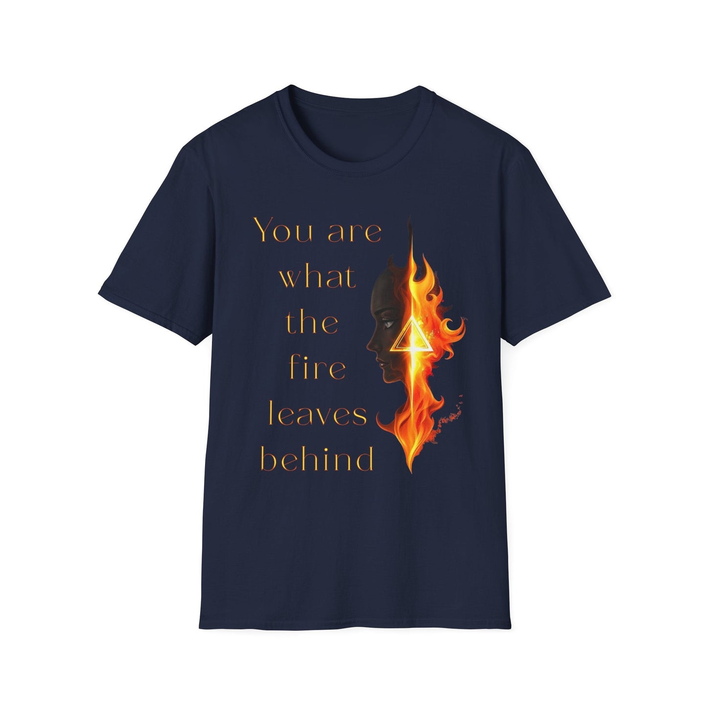 "What the Fire Leaves Behind — The Alchemy Tee" Printify
