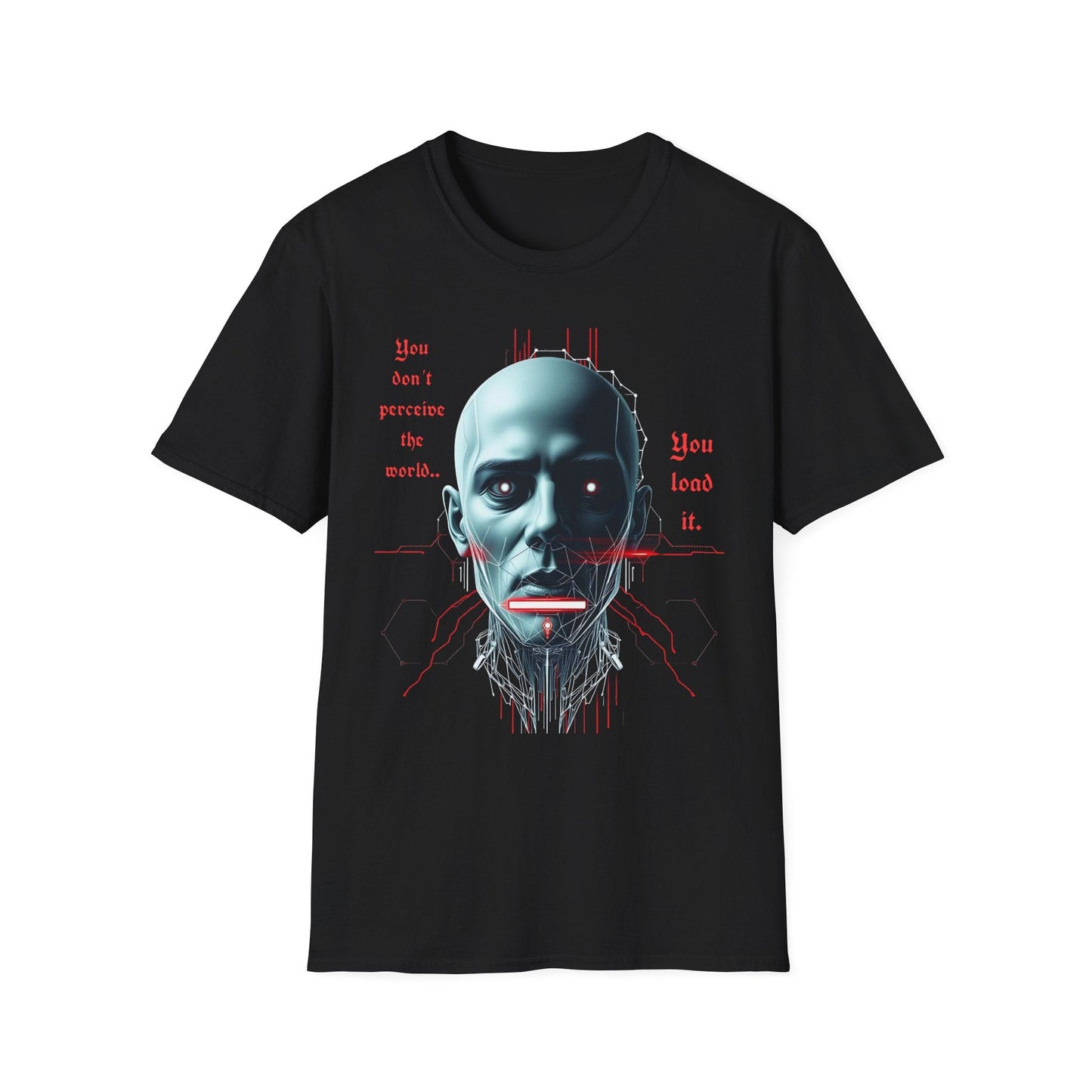 "Subject: Reality — Load Protocol Tee" Printify