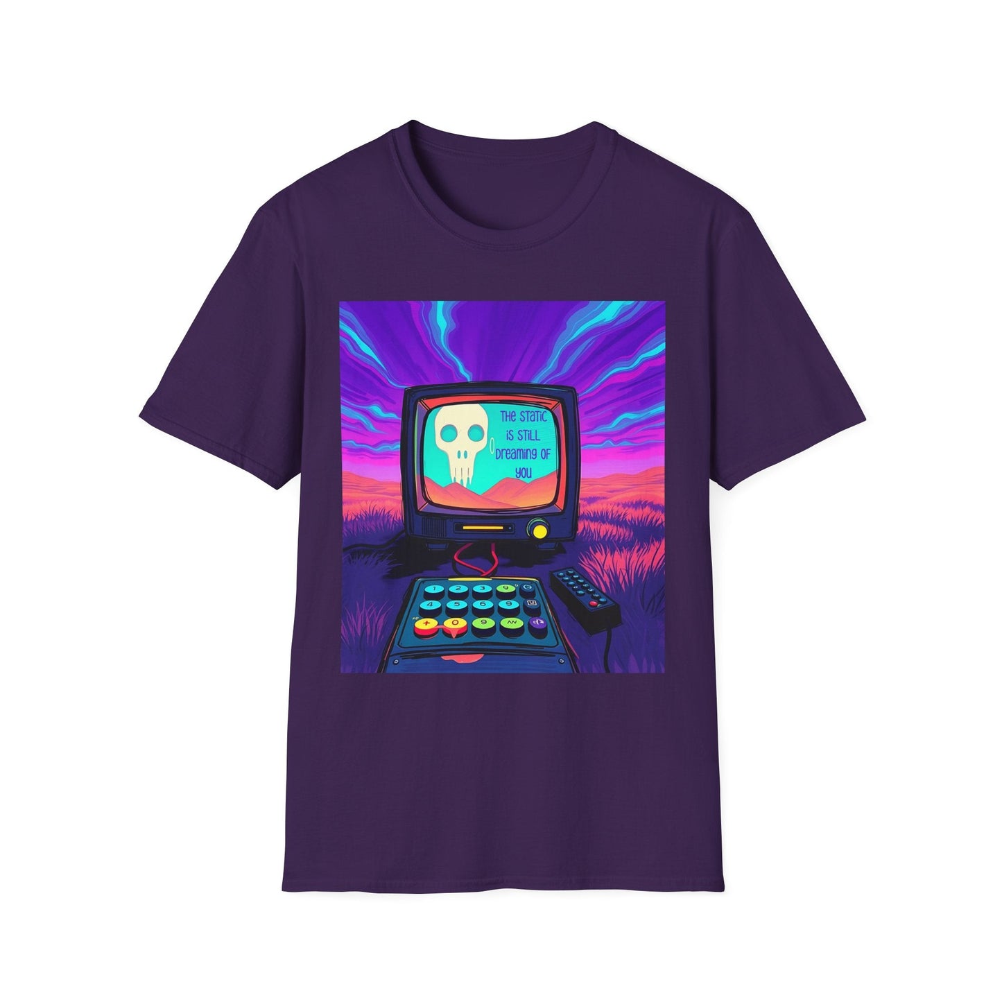 "The Static Is Still Dreaming of You — Channel Zero Tee" Printify