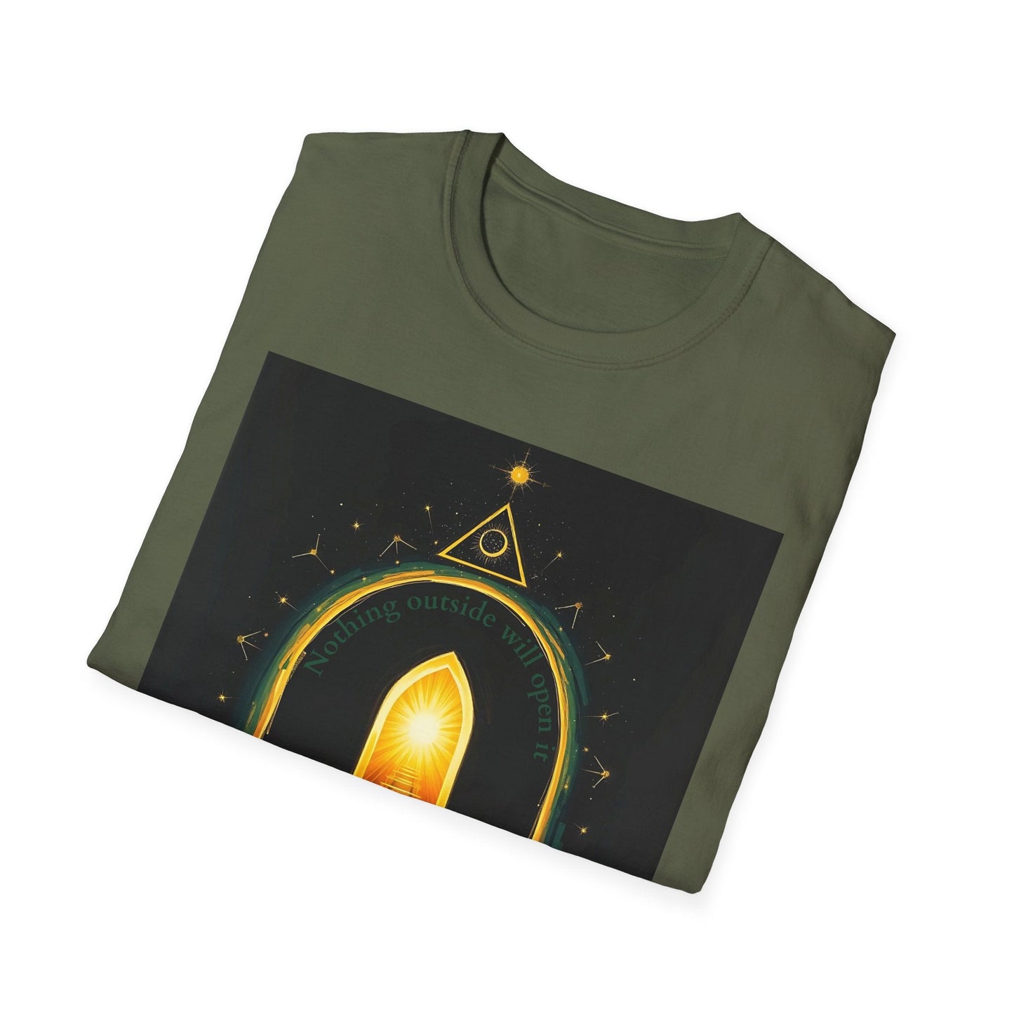 "Nothing Outside Will Open It — The Inner Flame Tee" Printify