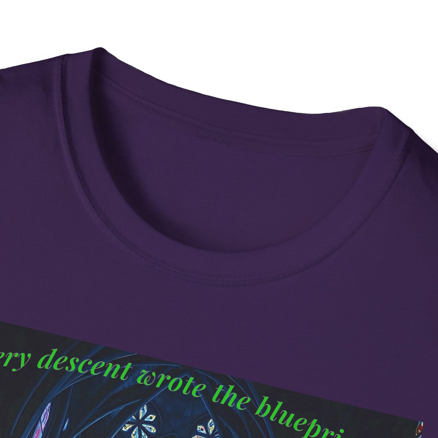 "Wounds as Architects — The Sacred Descent Tee" Printify
