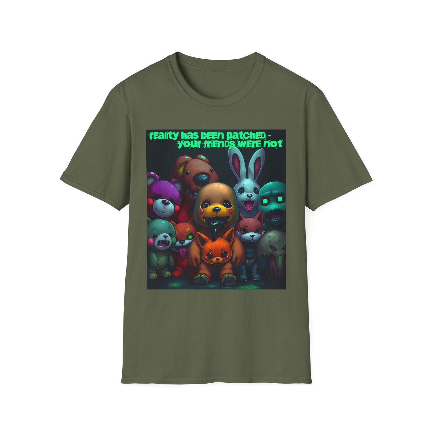 "Unpatched Friends — The Update Broke Them Tee" Printify
