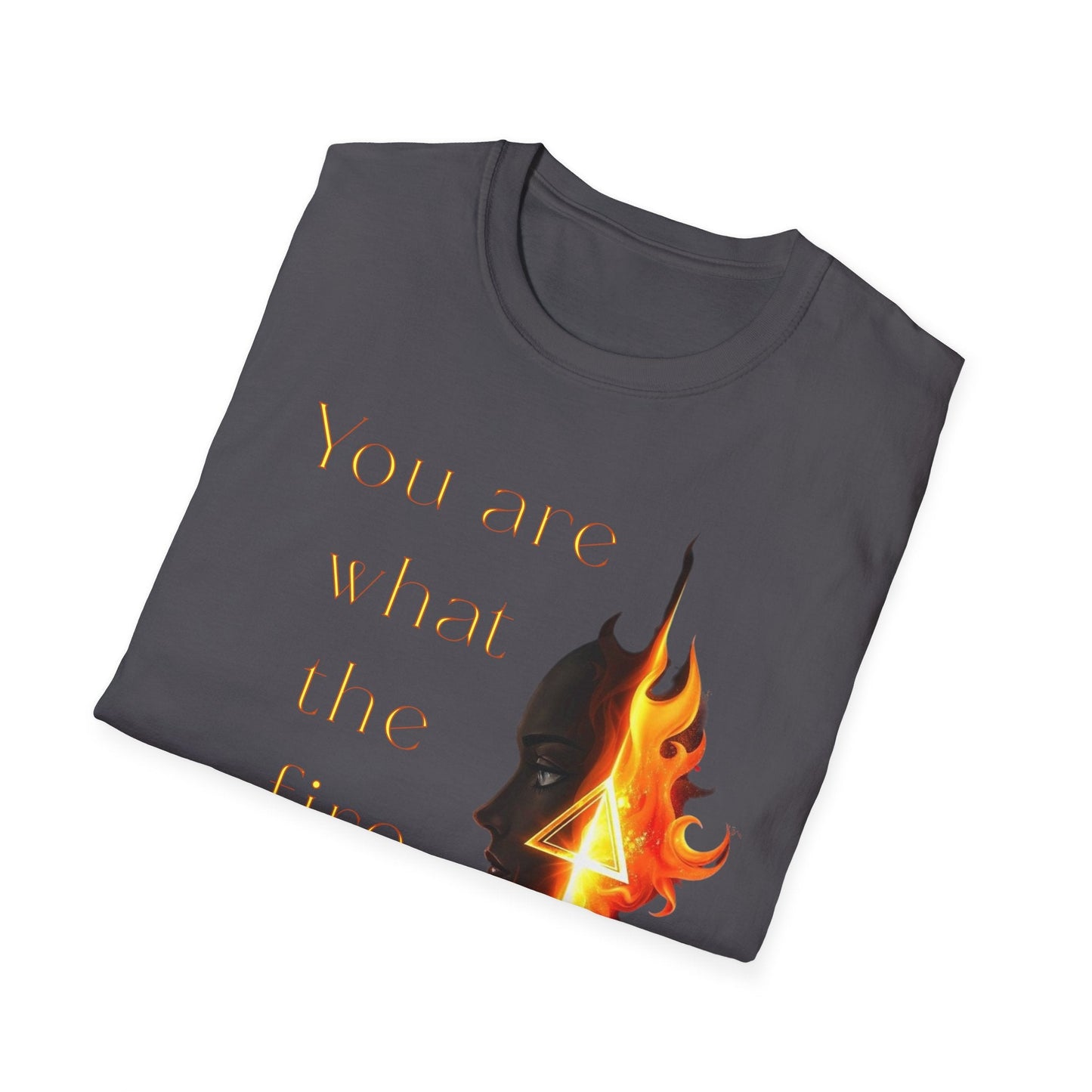 "What the Fire Leaves Behind — The Alchemy Tee" Printify