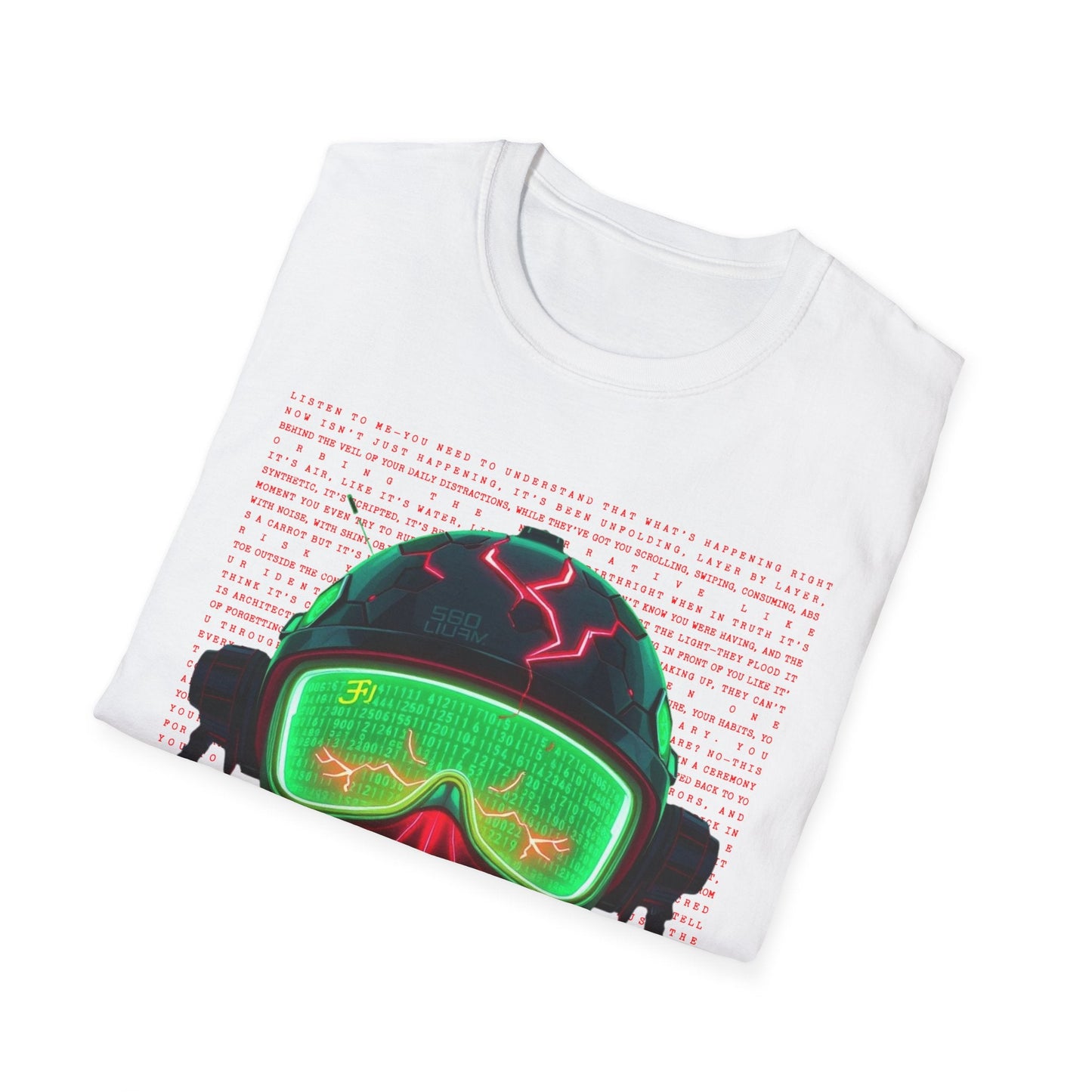 "Feed Fatal — The Signal Skull Tee" Printify