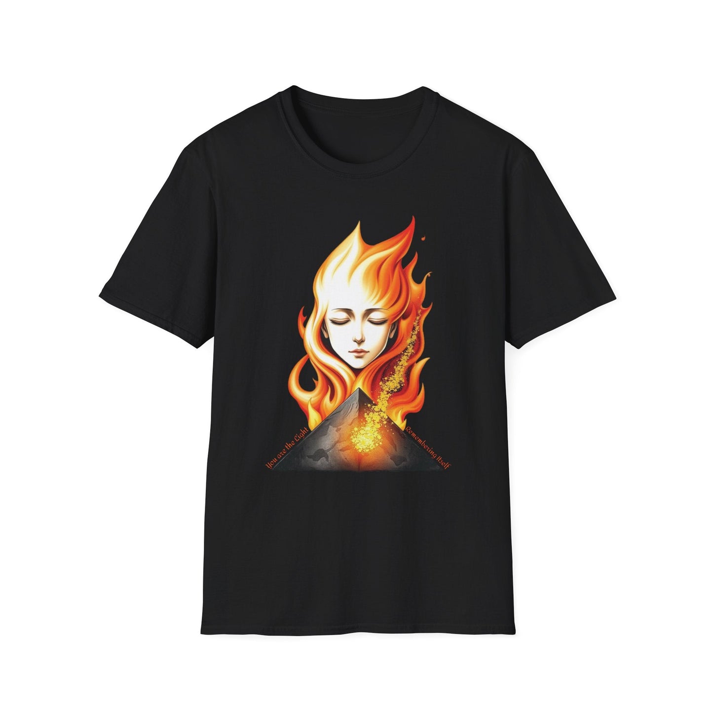 "Born of Eruption — The Molten Self Tee" Printify