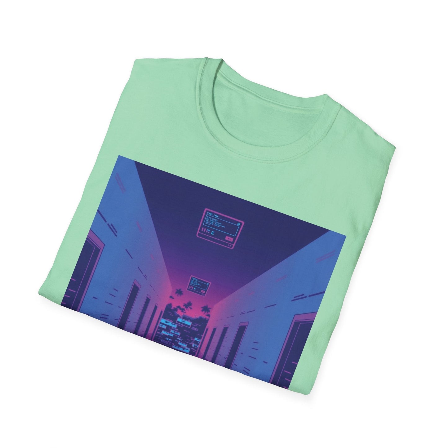 "Miss Places That Never Existed — False Memory Vista Tee" Printify
