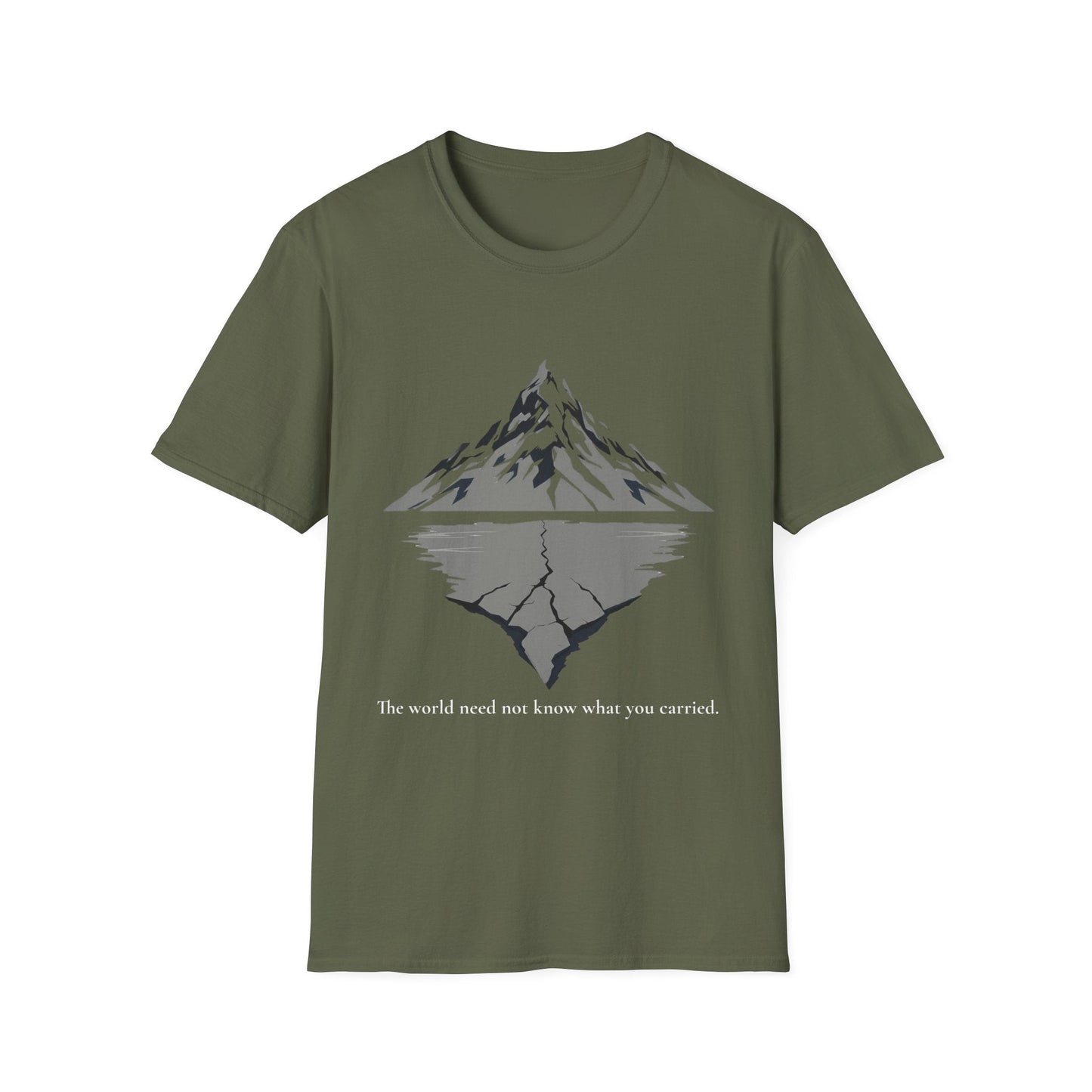"The Burden Below — The Summit Isn’t the Story Tee" Printify