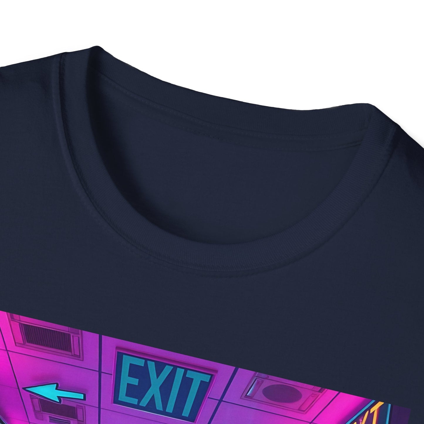 "You Almost Remember How to Leave — Recursive Exit Hall Tee" Printify