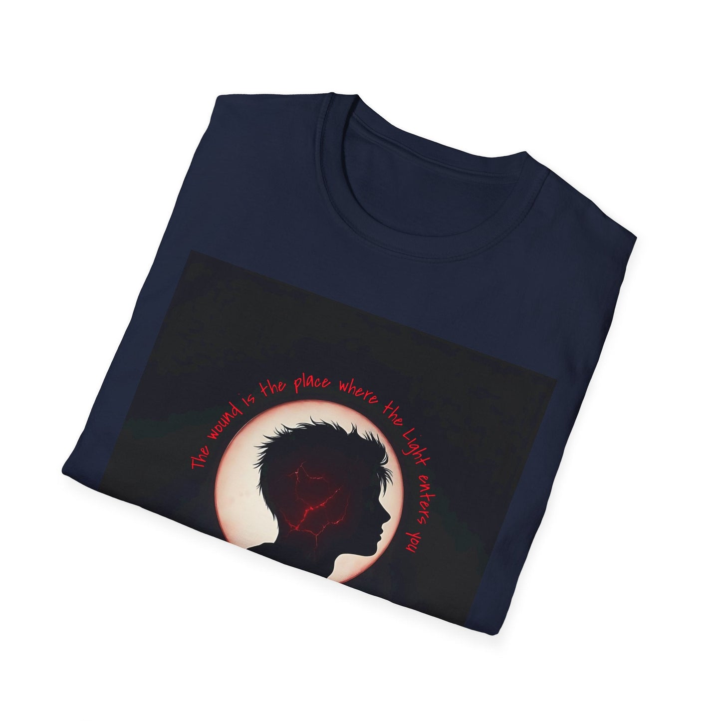 "Where the Light Breaks In — The Wound Tee" Printify