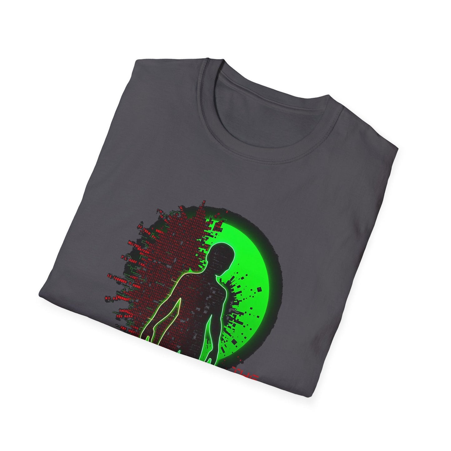 "The Anomaly Is Awakening — Glitch Consciousness Tee" Printify