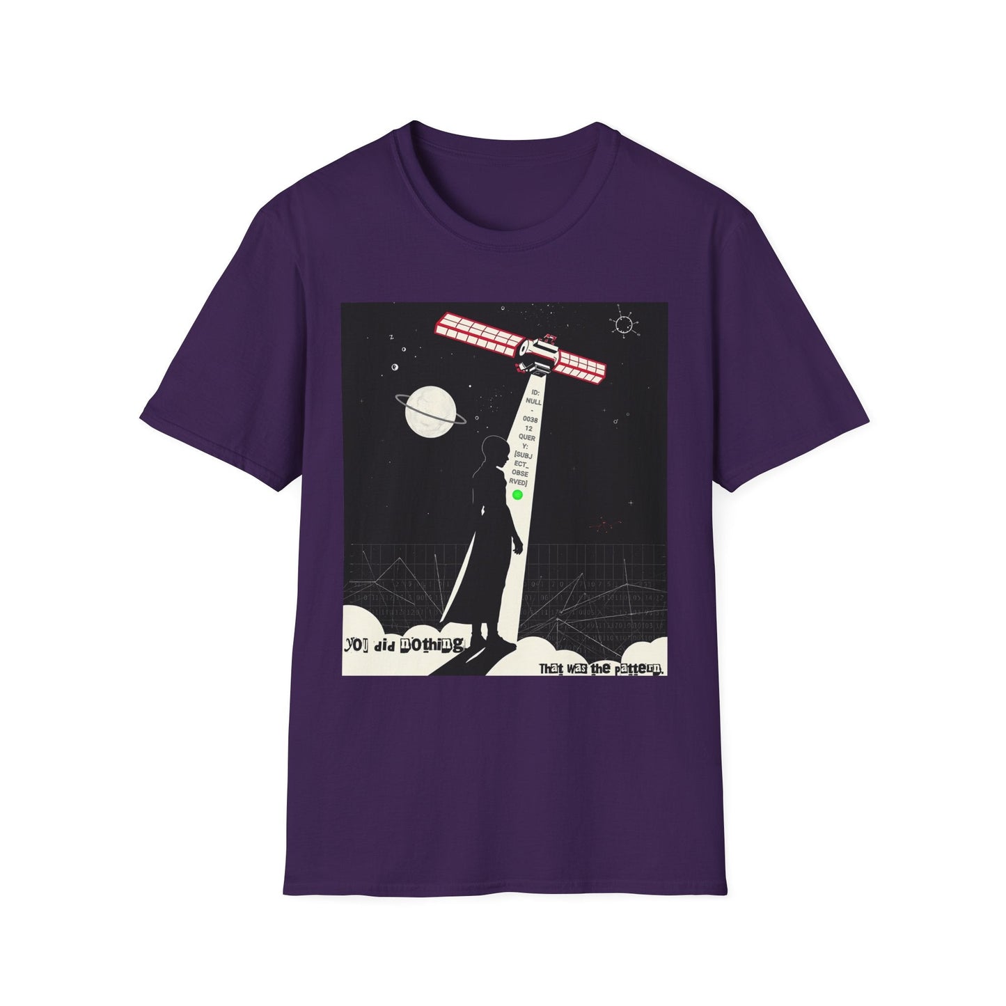 "The Pattern Was Silence — The Obedience Loop Tee" Printify