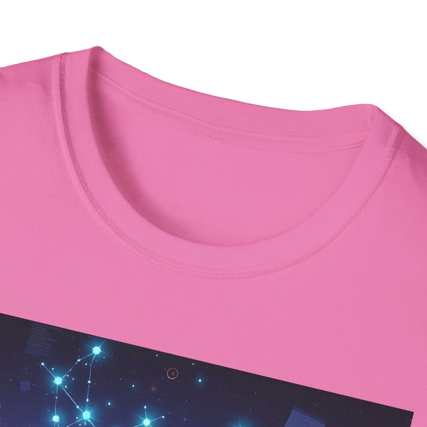 "Dreaming in Dial-Up Tones — Drip Time Surrealist Tee" Printify