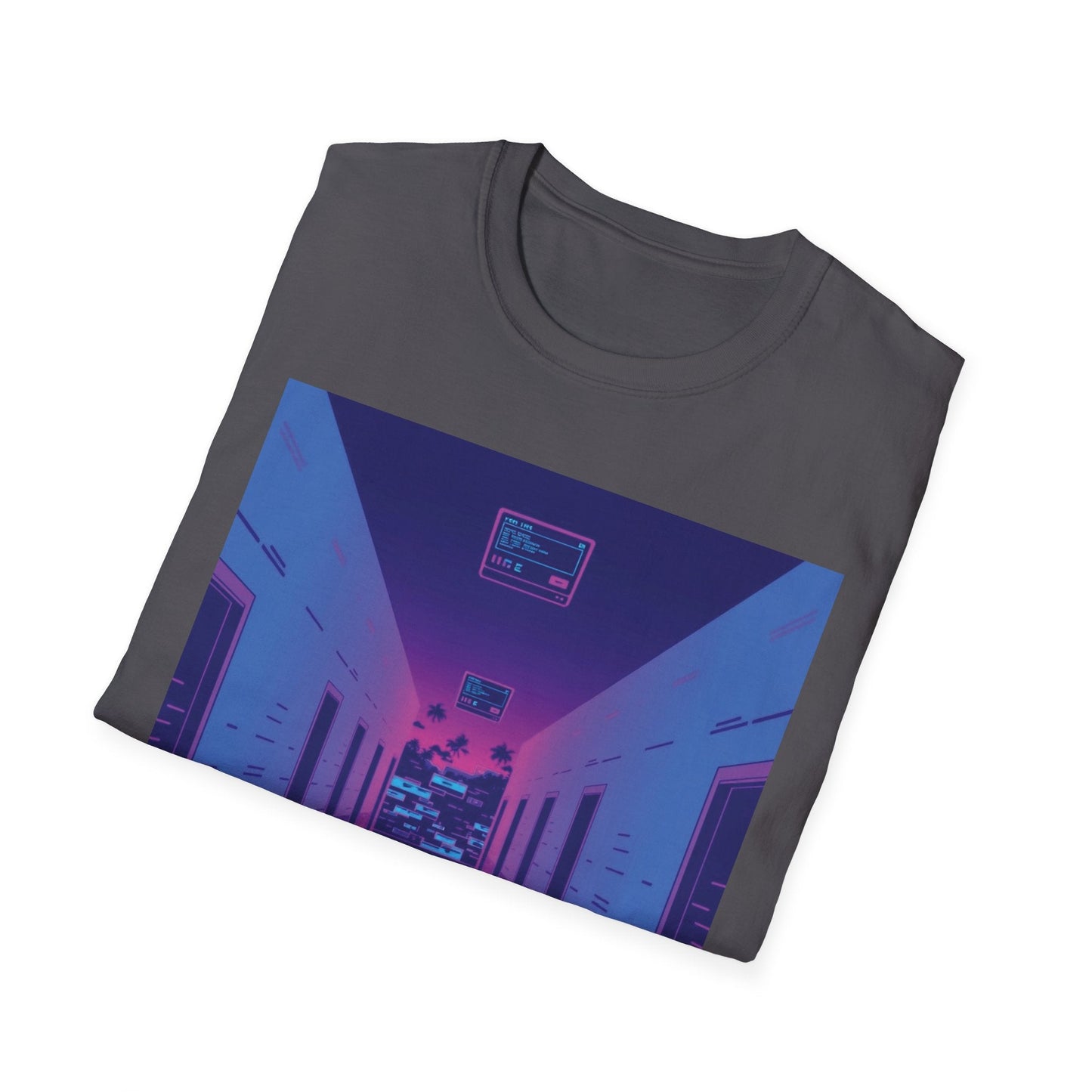 "Miss Places That Never Existed — False Memory Vista Tee" Printify