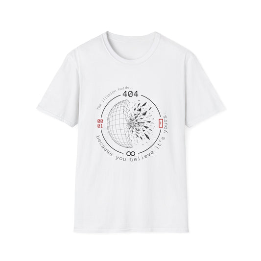 "404: The Illusion Holds — Perception Loop Tee" Printify
