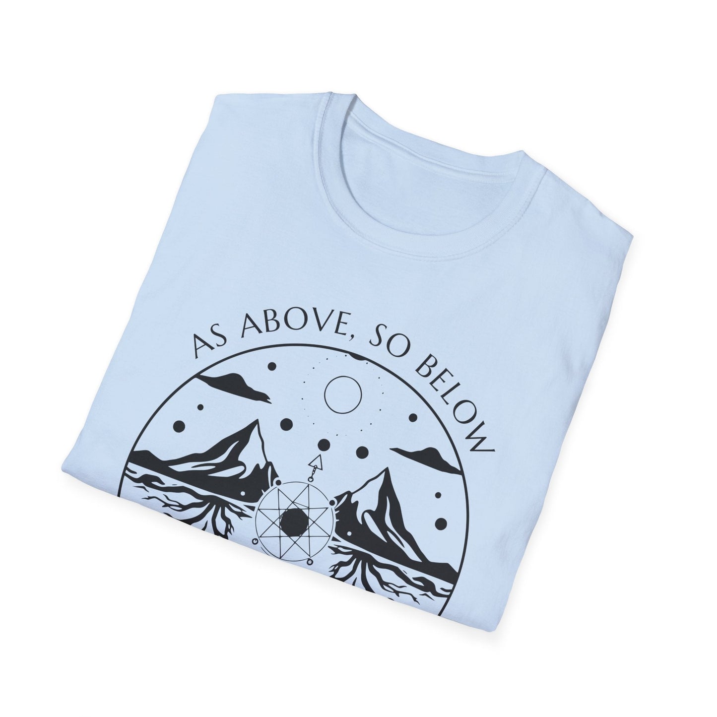 "Reflections of the Hidden — As Above, So Below Tee" Printify