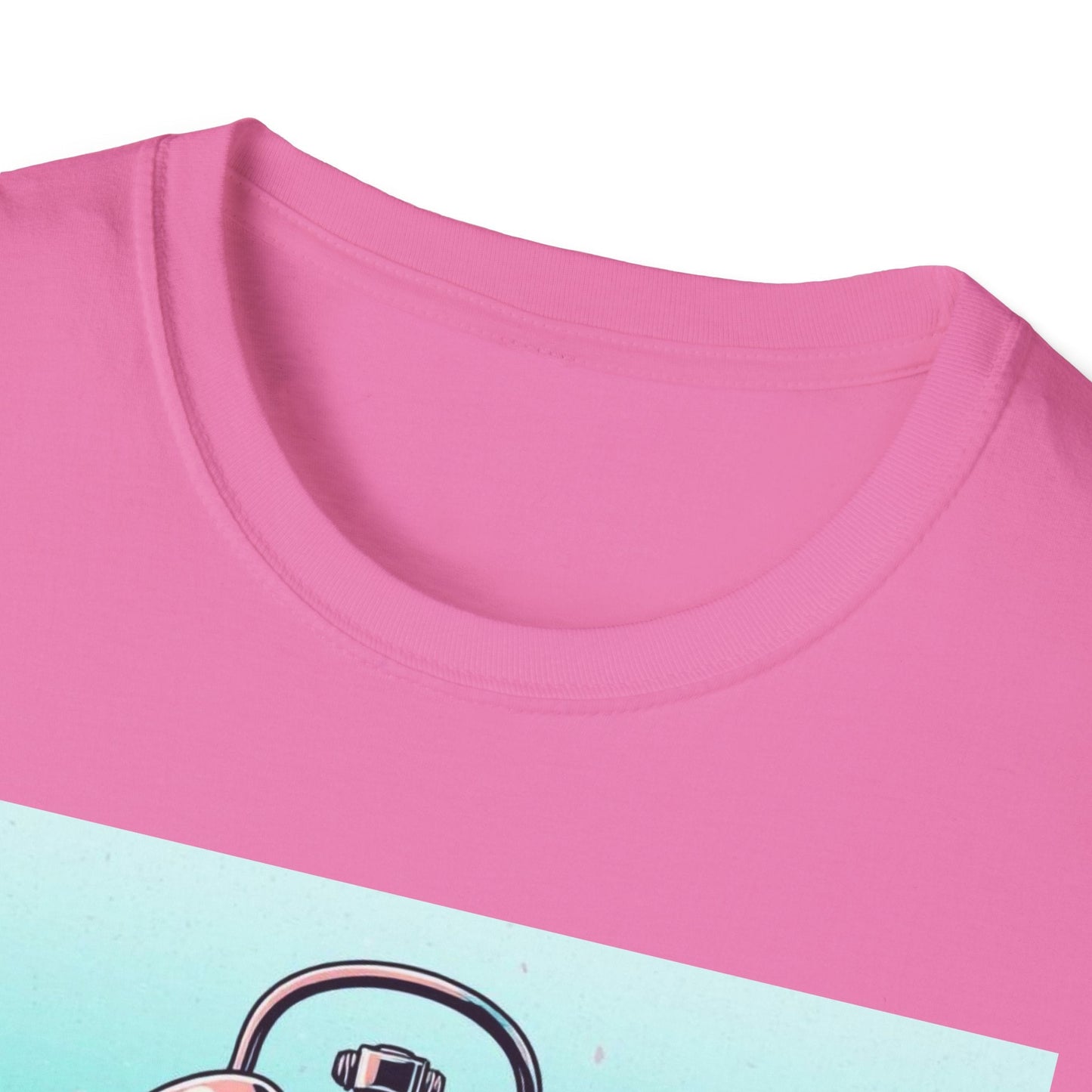 "The Clock Doesn’t Work Here — Drip Time Surrealist Tee" Printify