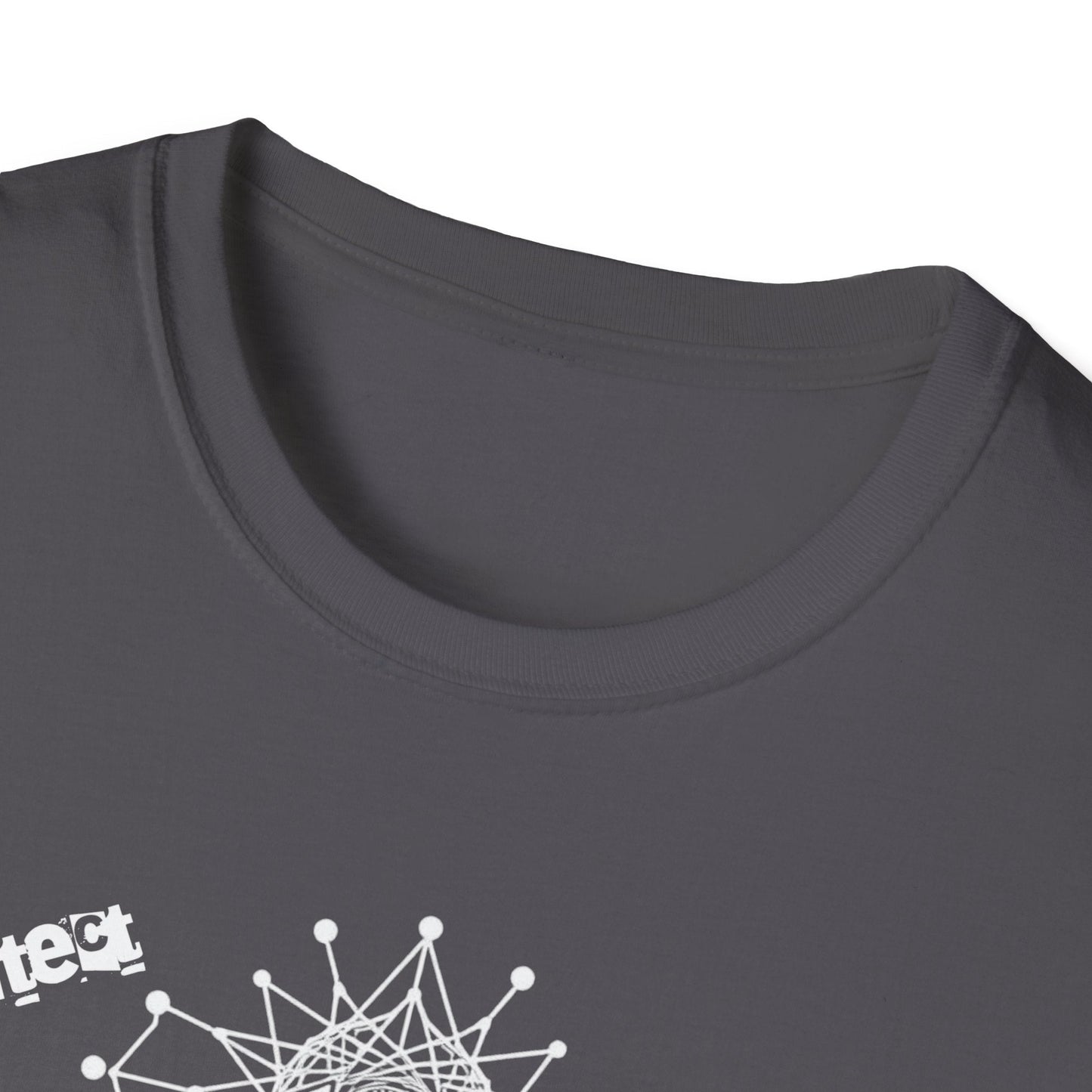 The Universe Built in Code – Brain Meets Spirit Tee Printify