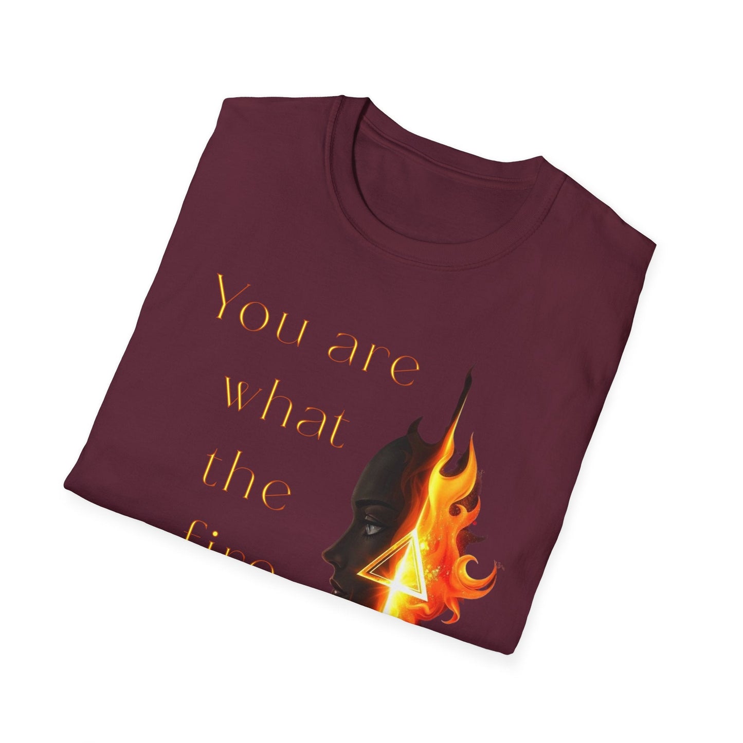 "What the Fire Leaves Behind — The Alchemy Tee" Printify