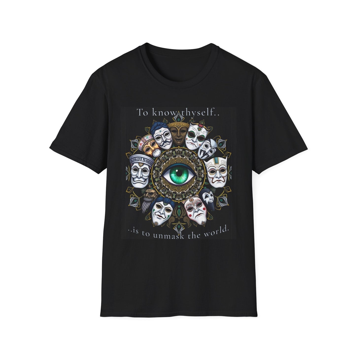 "To Know Is to See — The Sacred Gaze Tee" Printify