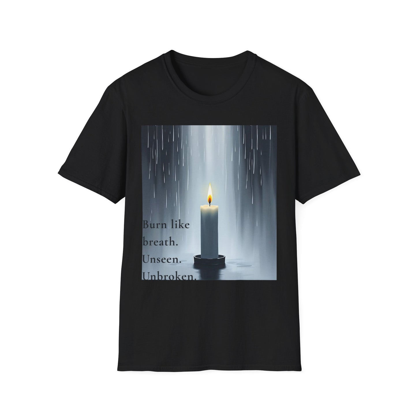 "Breathfire — The Silent Flame Tee" Printify