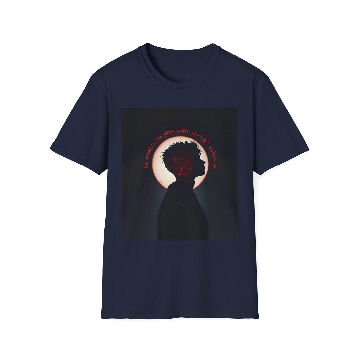 "Where the Light Breaks In — The Wound Tee" Printify