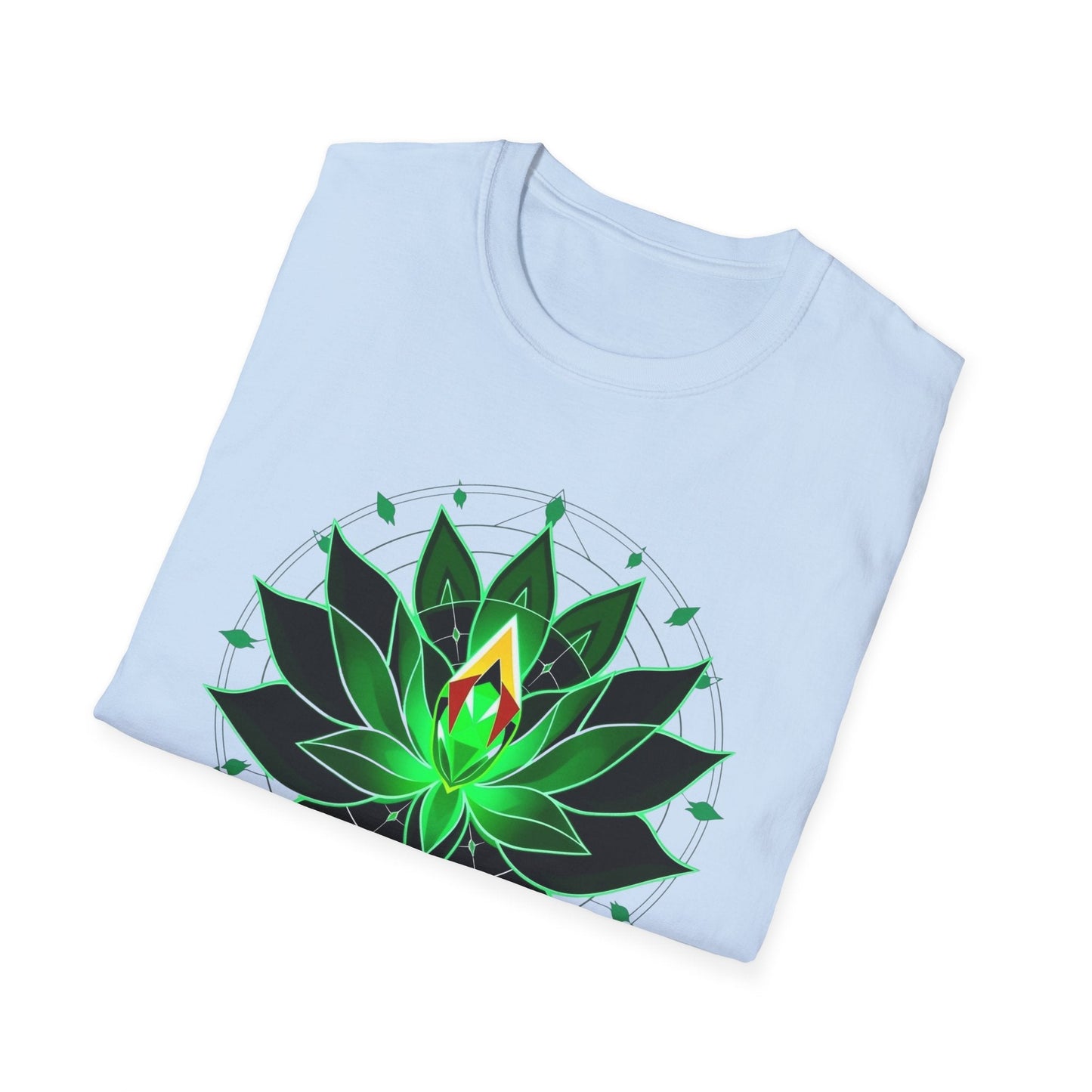 "Stillness Reveals All — Inner Truths Lotus Tee" Printify