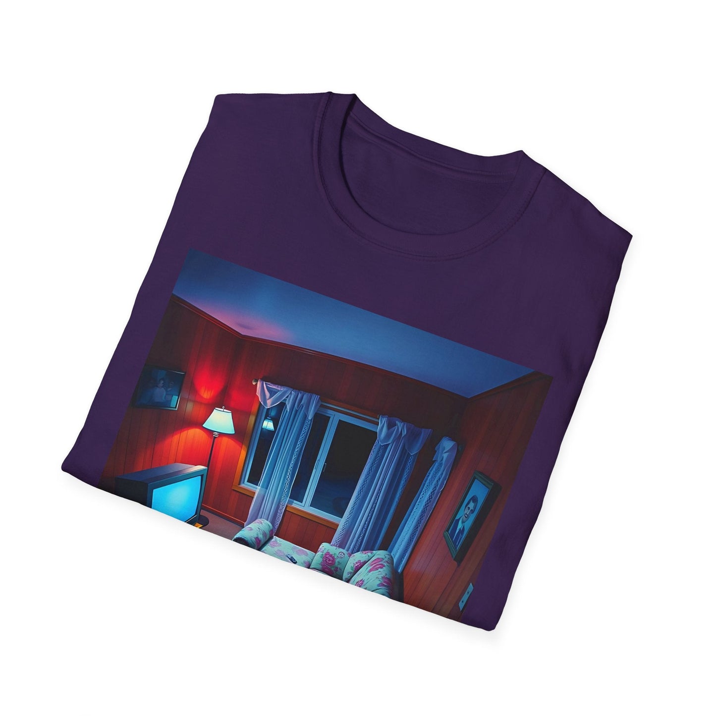"Familiar Strangeness — The Looping Room Tee" Printify