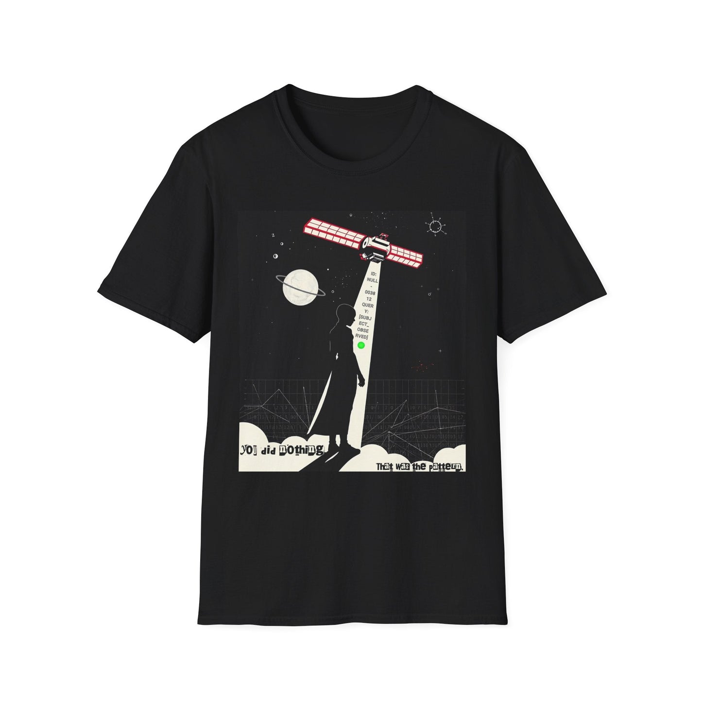 "The Pattern Was Silence — The Obedience Loop Tee" Printify
