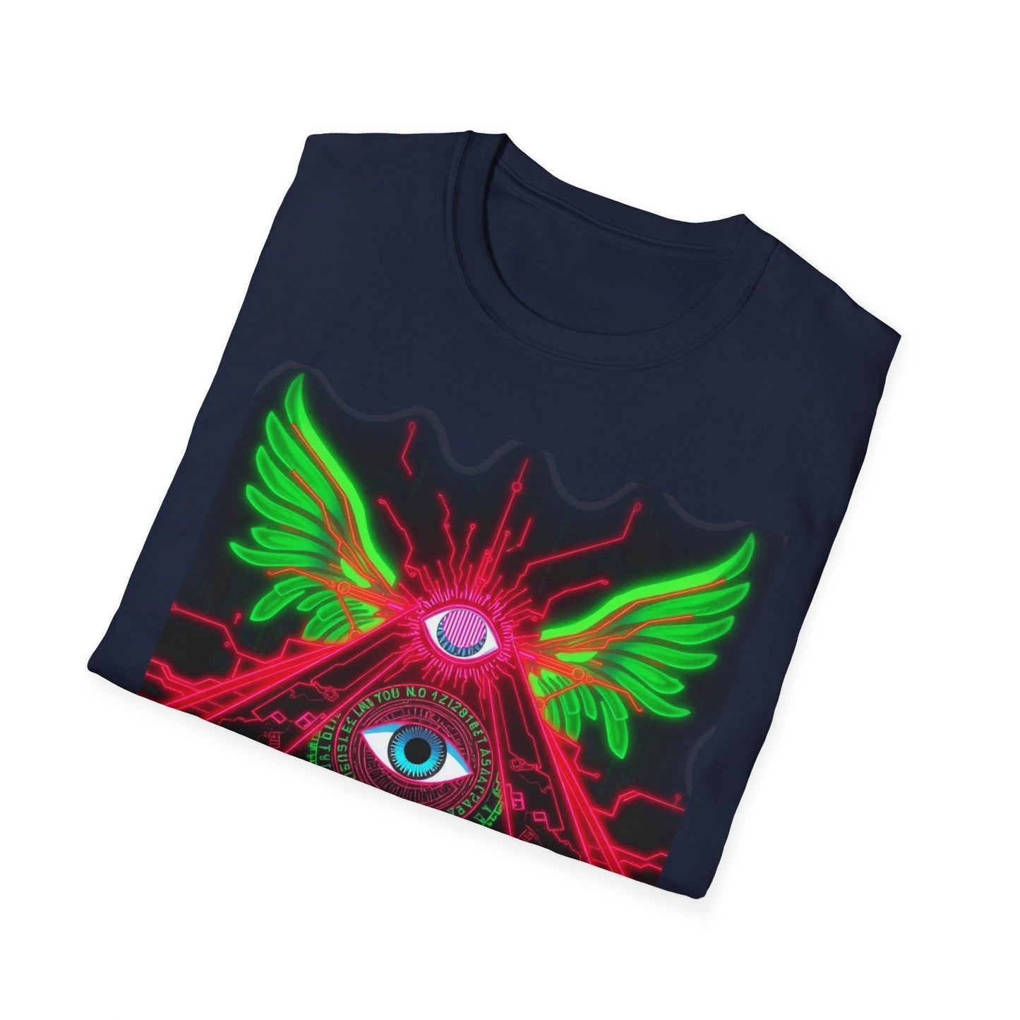 "The Eye Watches Itself — Recursive Observer Tee" Printify