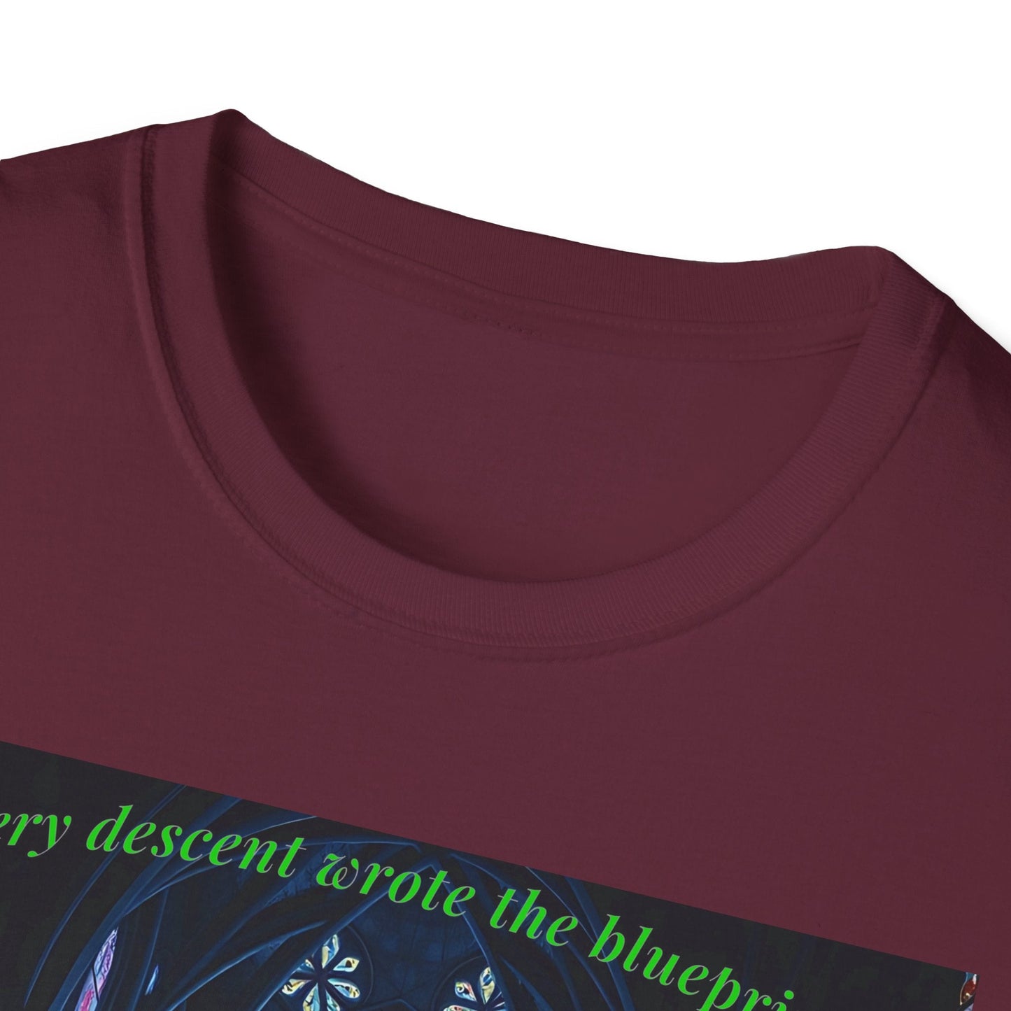 "Wounds as Architects — The Sacred Descent Tee" Printify