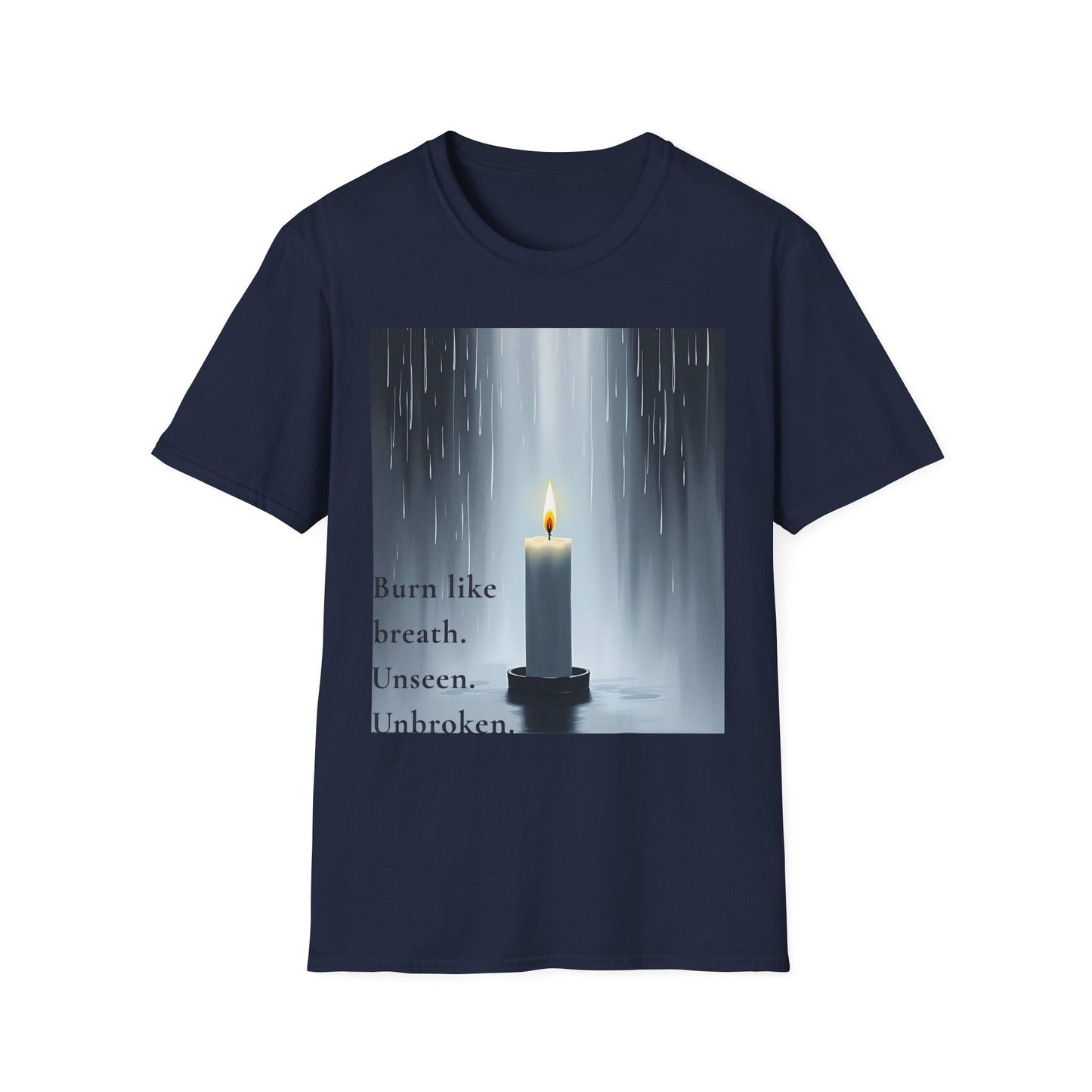 "Breathfire — The Silent Flame Tee" Printify