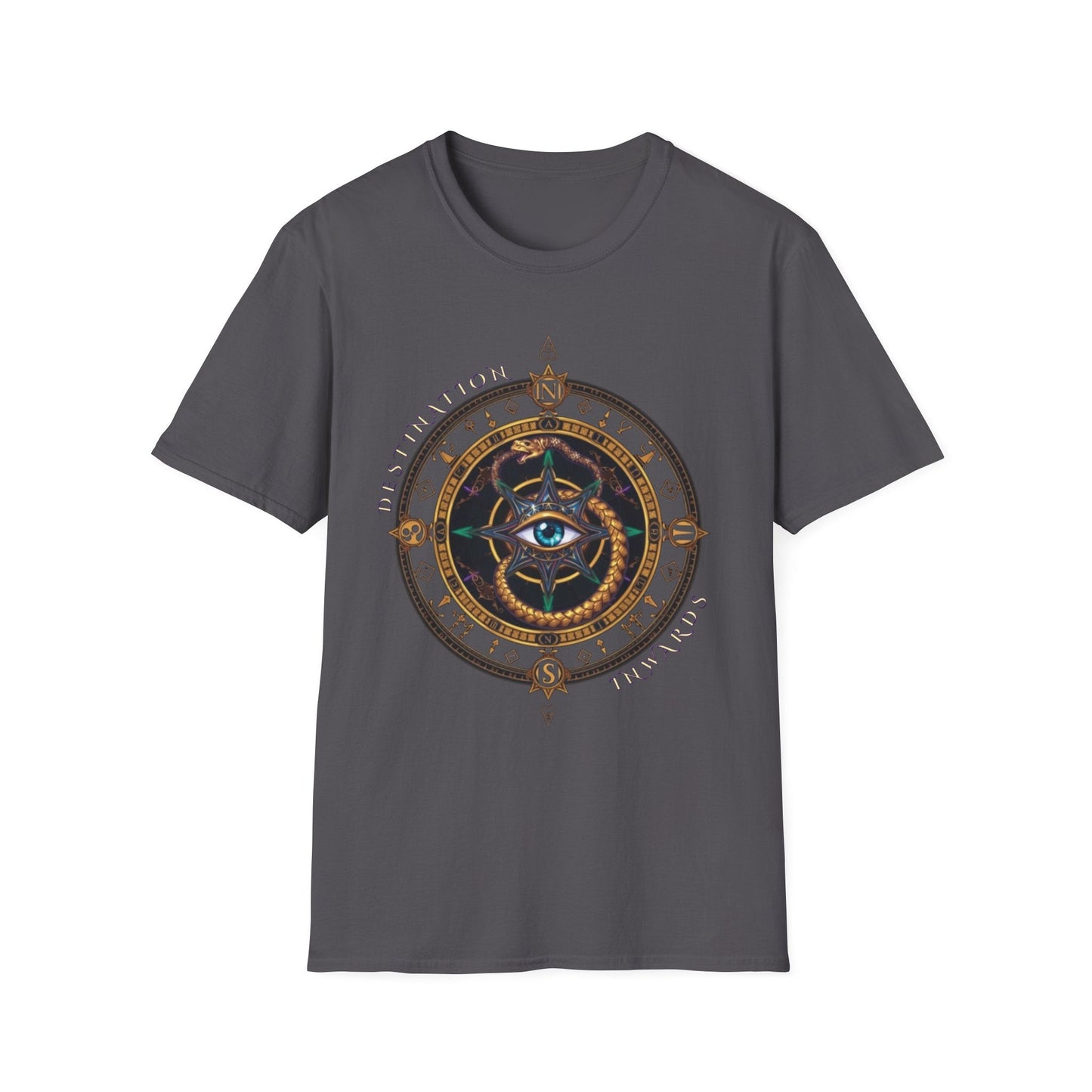 "Destination: Inwards — The Inner Compass Tee" Printify