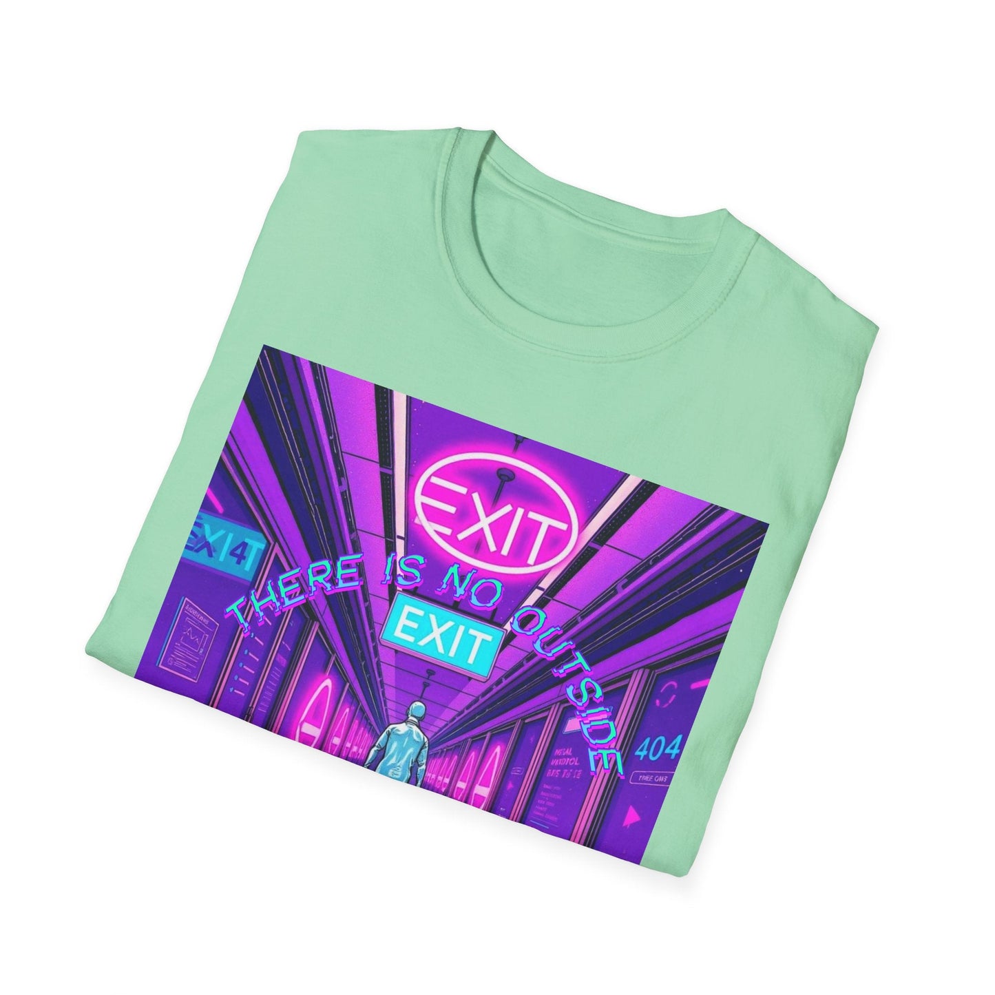 "There Is No Outside — Infinite Exit Loop Tee" Printify