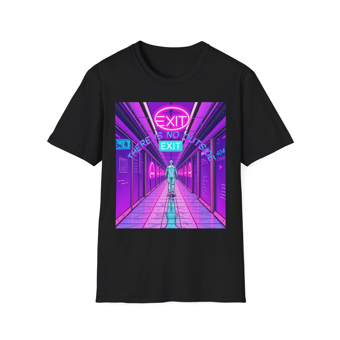 "There Is No Outside — Infinite Exit Loop Tee" Printify