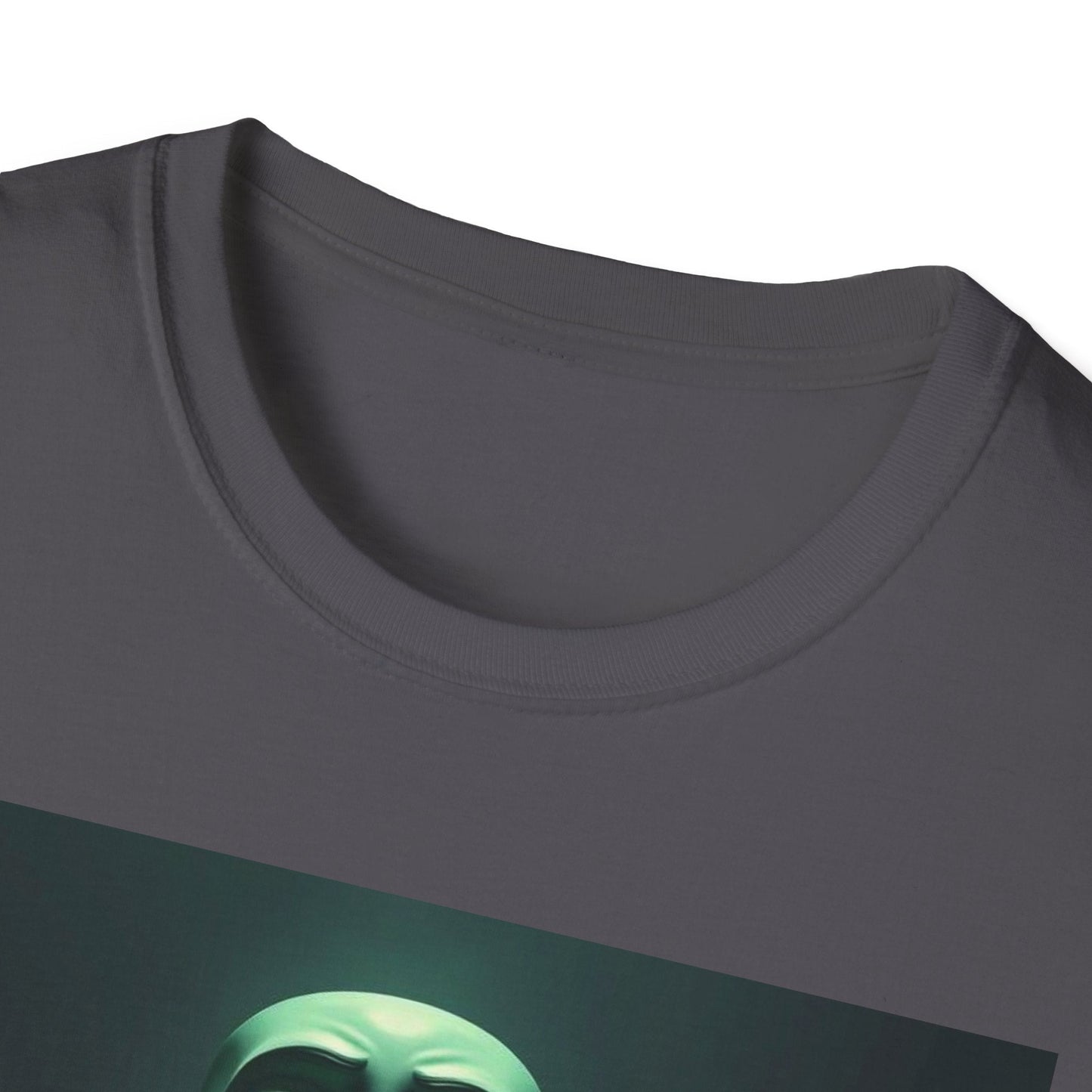 "The Mirror Beneath — The Masked Truth Tee" Printify