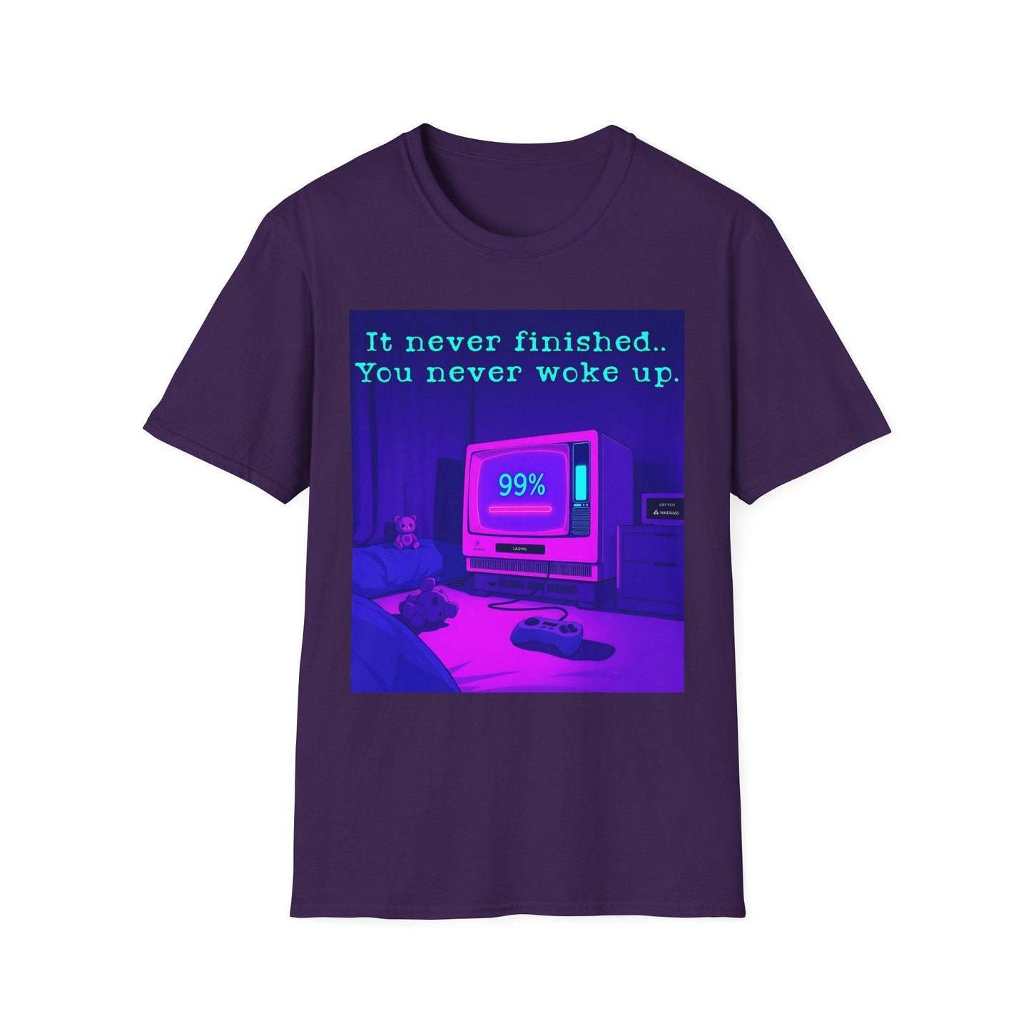 "Save Failed — The Memory Glitched Tee" Printify