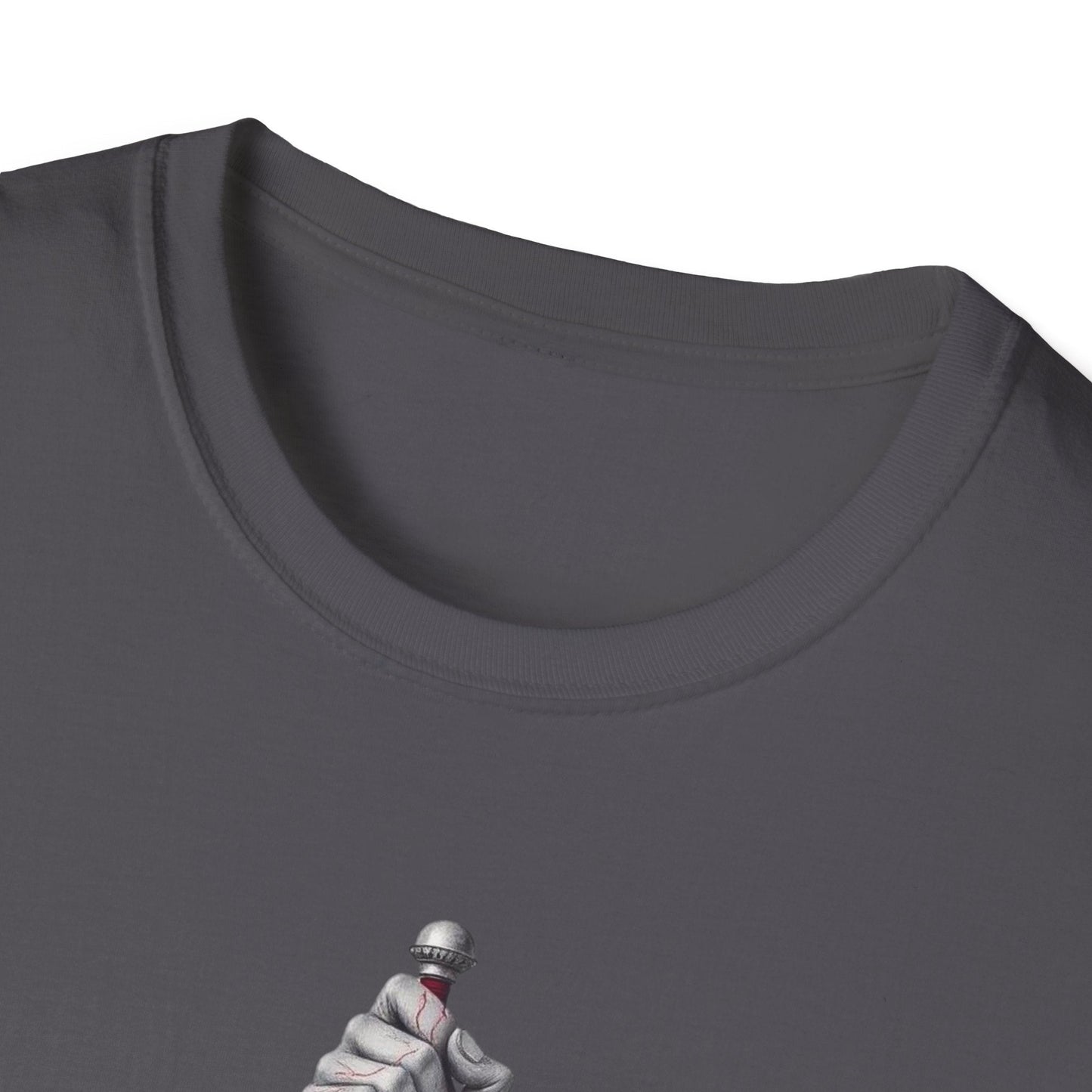 "Rooted in Red — The Wound & Blade Tee" Printify