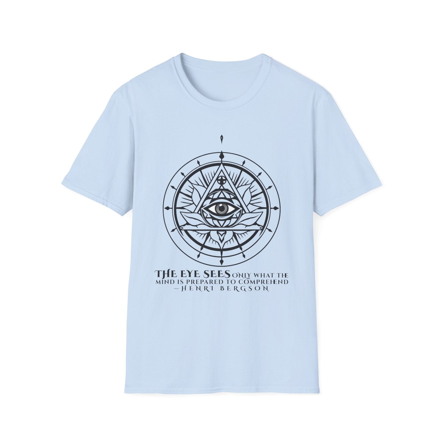 "The Eye Sees — Perception & Preparedness Tee" Printify