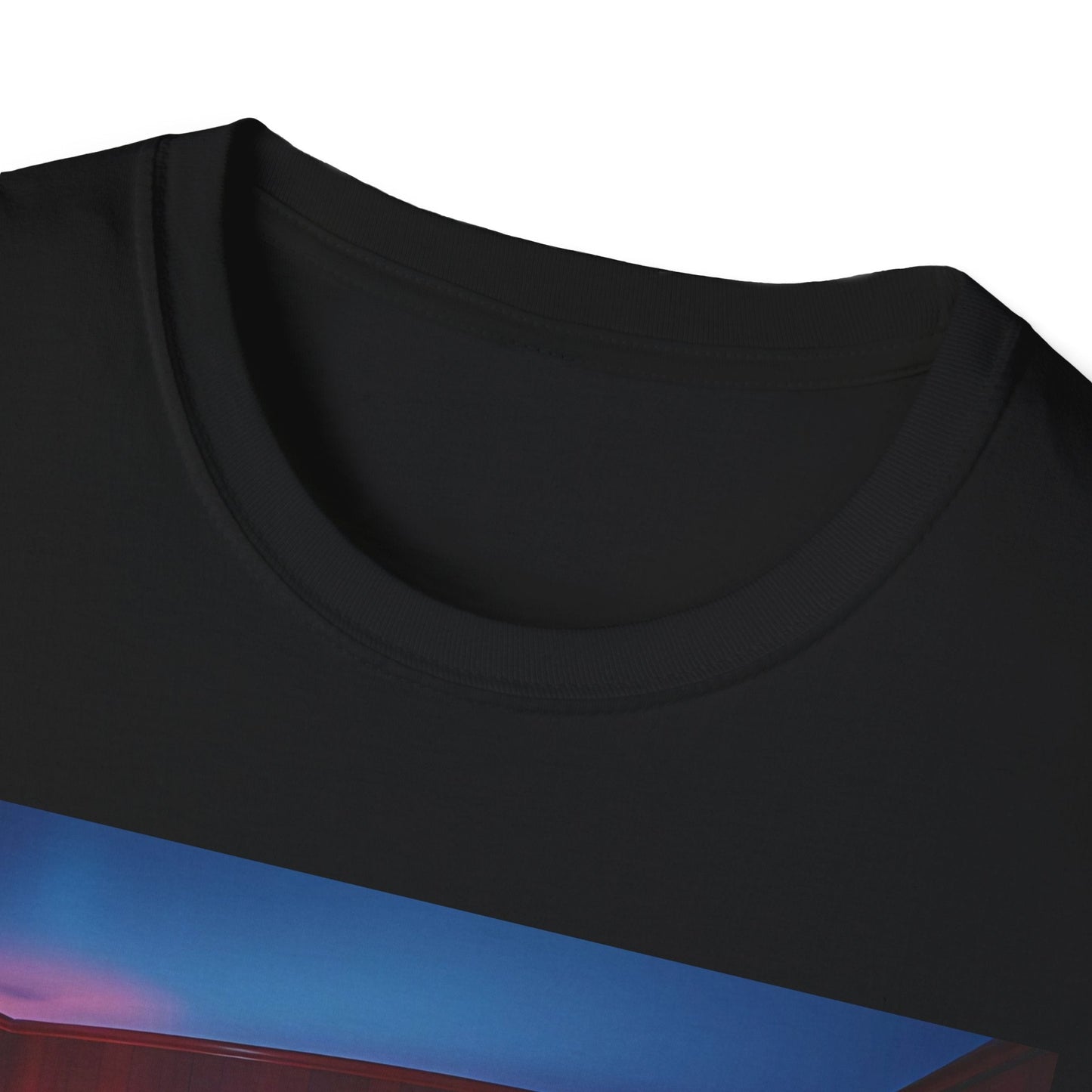 "Familiar Strangeness — The Looping Room Tee" Printify