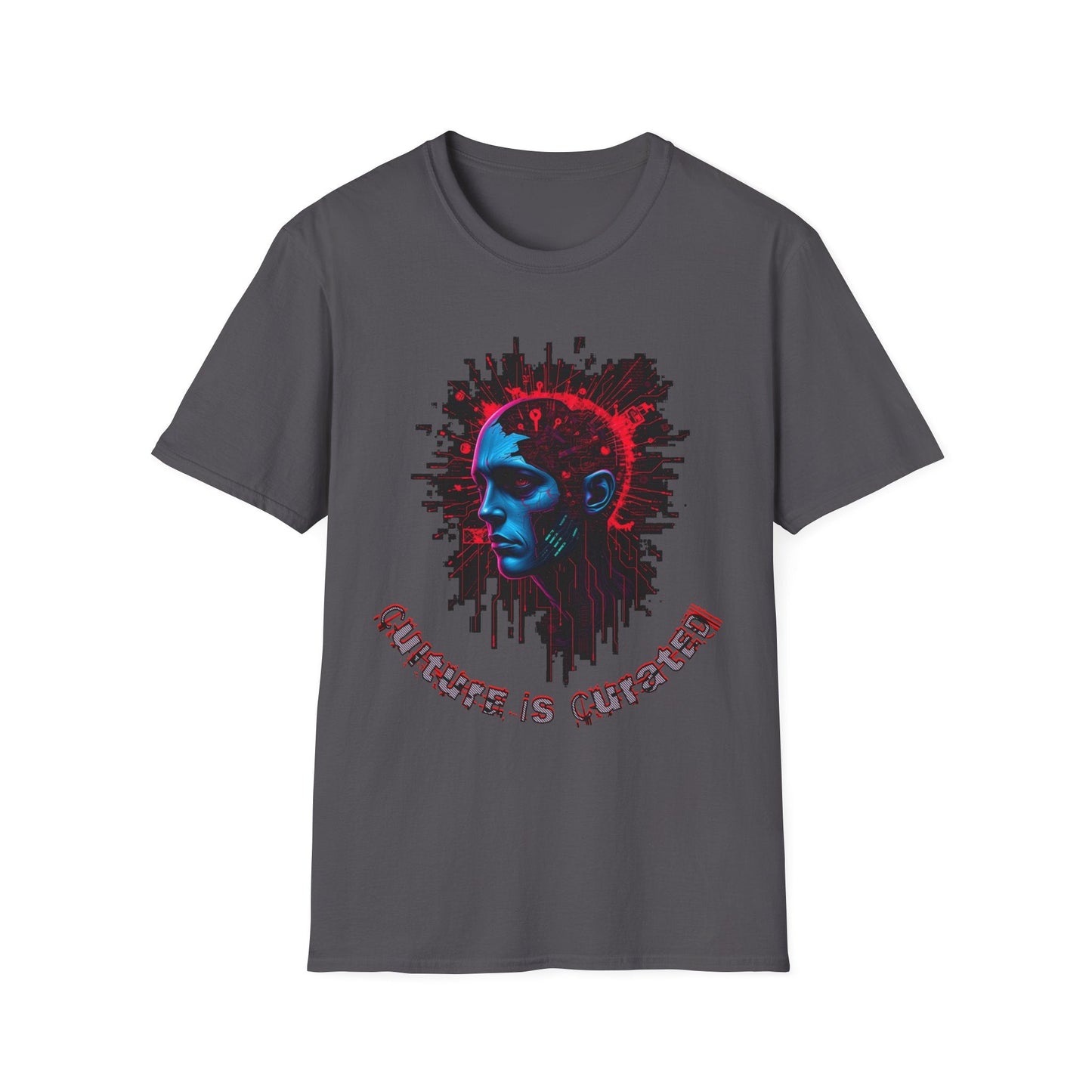 "Culture Is Curated — The Signal Hijack Tee" Printify