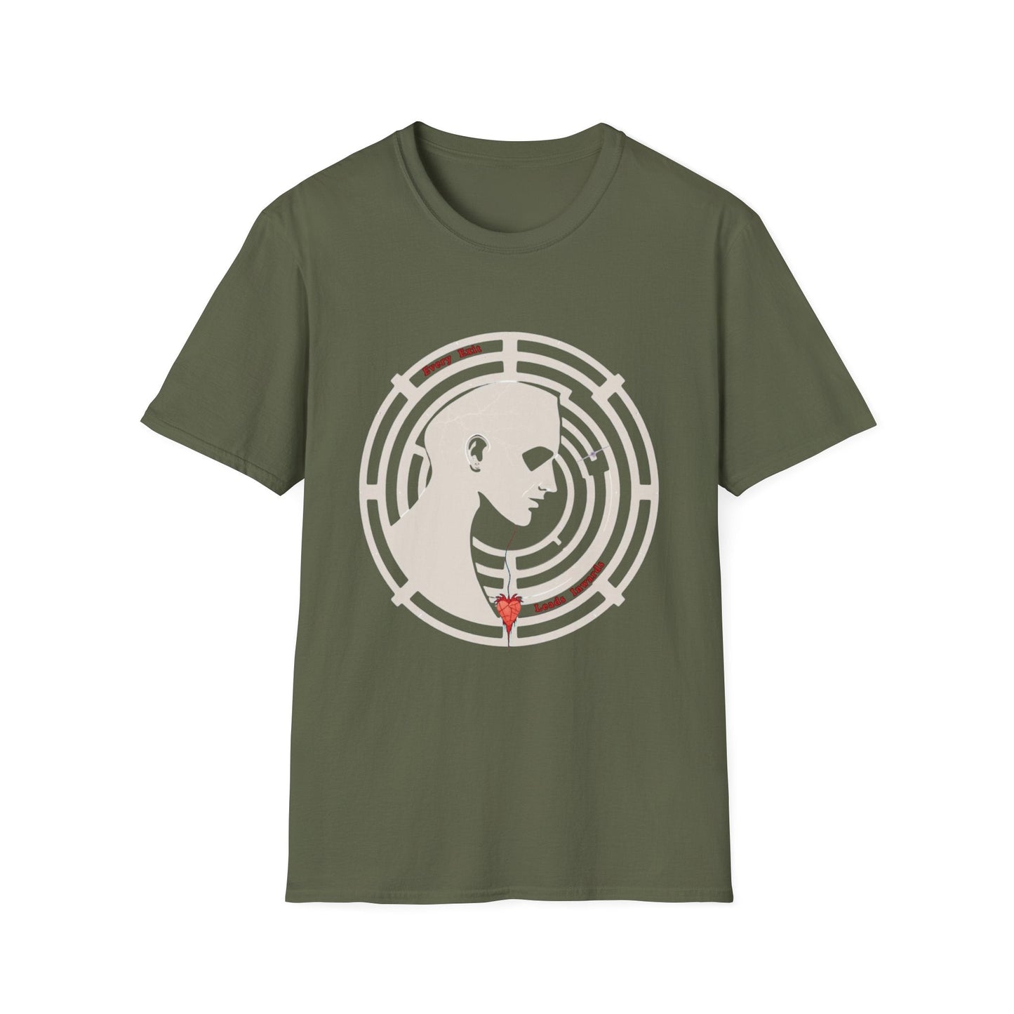 "The Heart Knows — The Labyrinth Mind Tee" Printify
