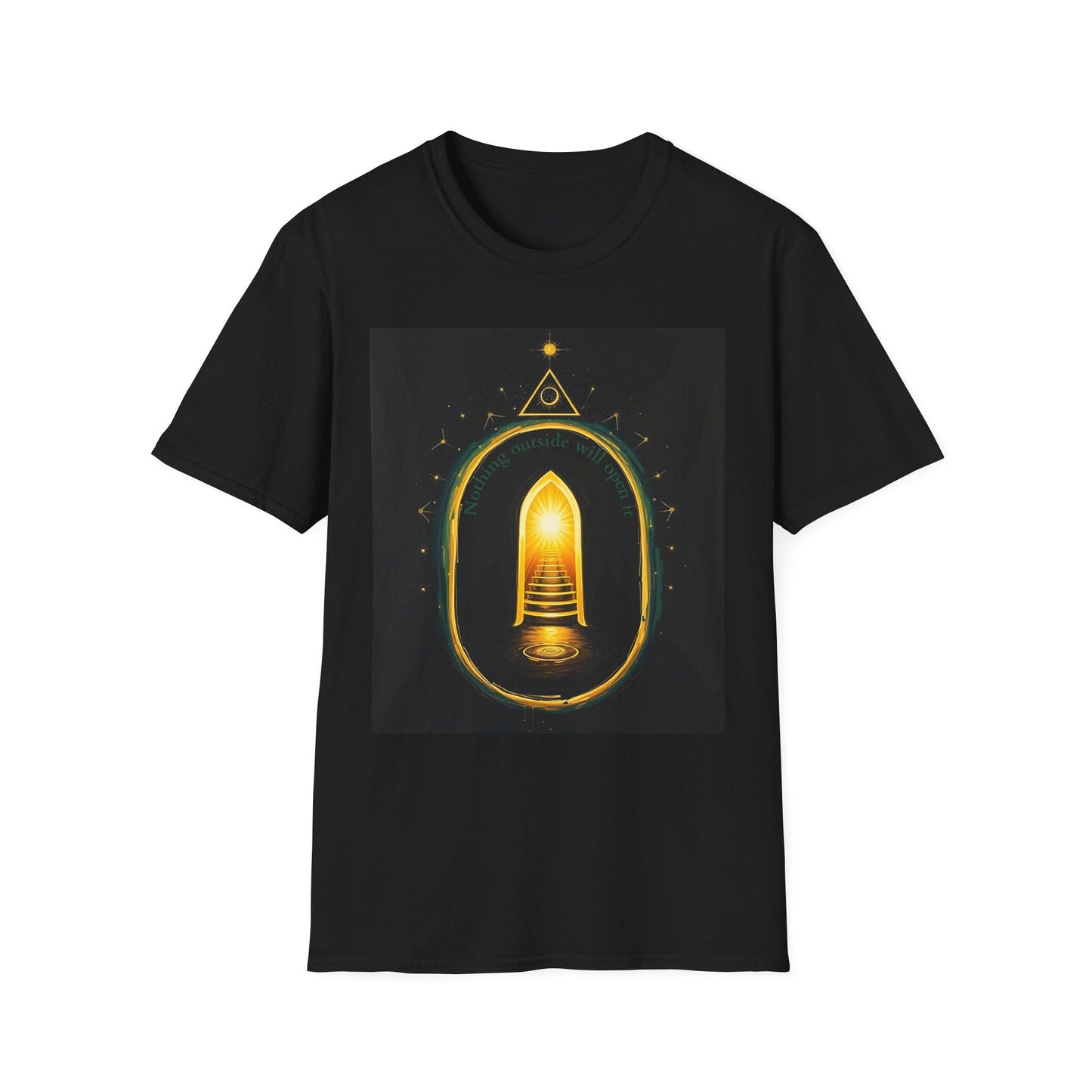 "Nothing Outside Will Open It — The Inner Flame Tee" Printify