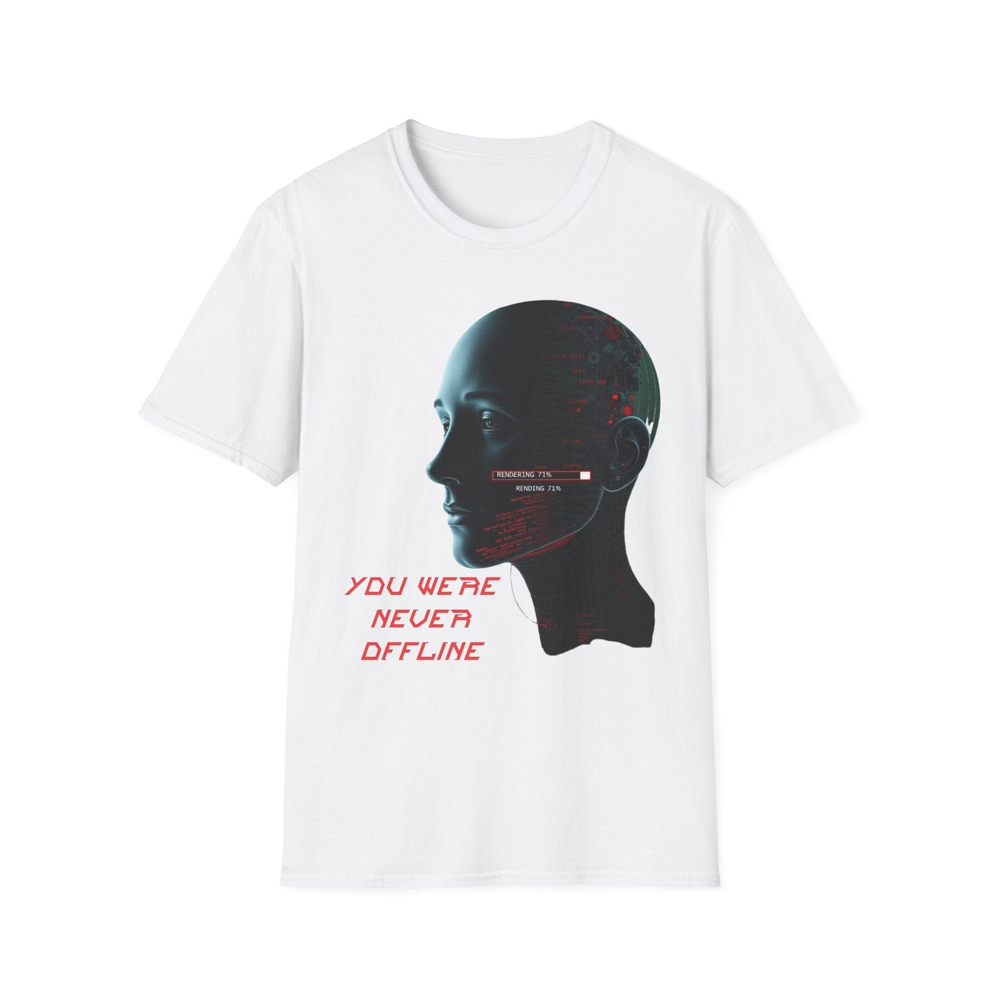 "The Dream Kept Uploading — The Digital Ghost Tee" Printify