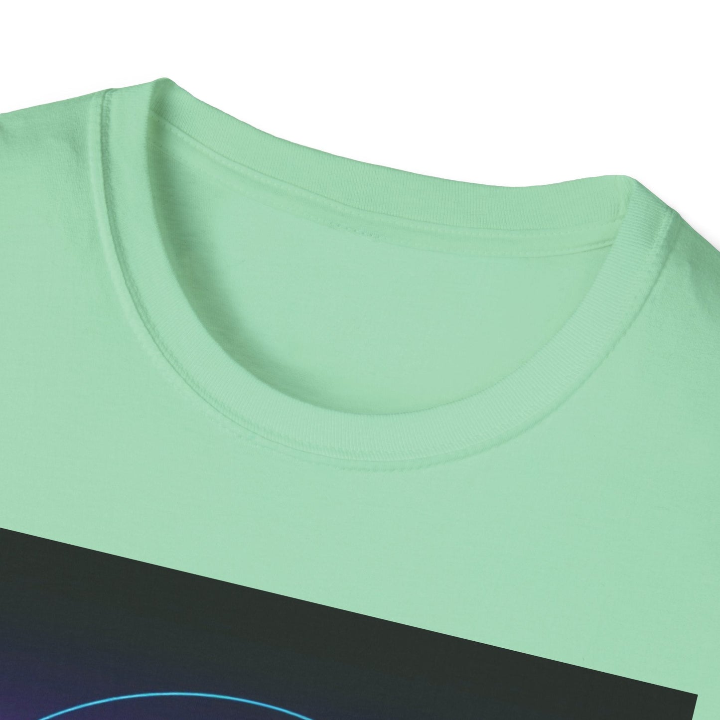 "Buffering — Glitched Hourglass Tee" Printify