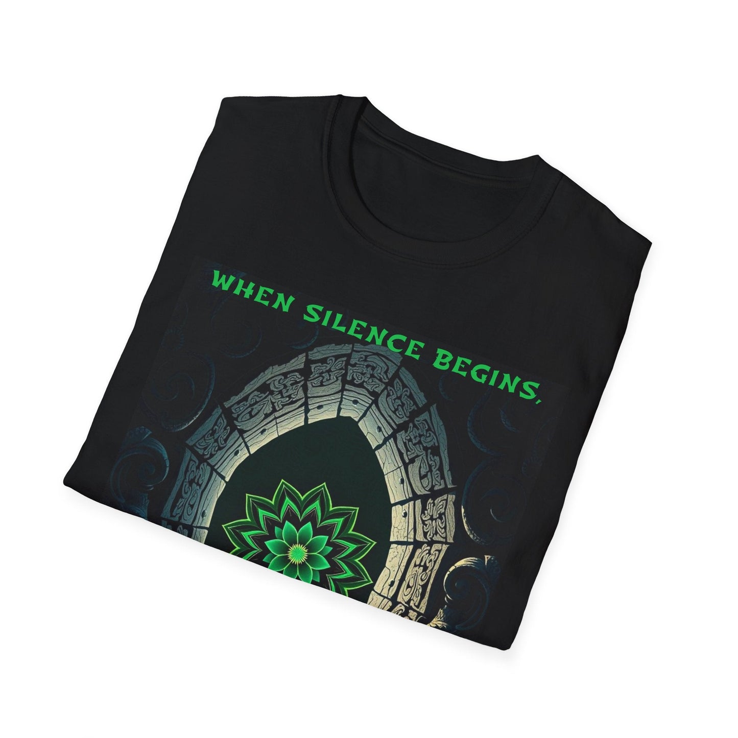 "The Quiet Path — The Sanctuary Opens Tee" Printify