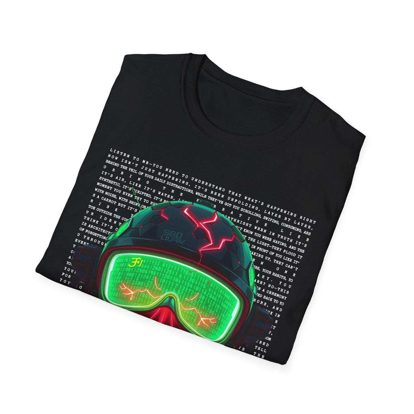 "Feed Fatal — The Signal Skull Tee" Printify